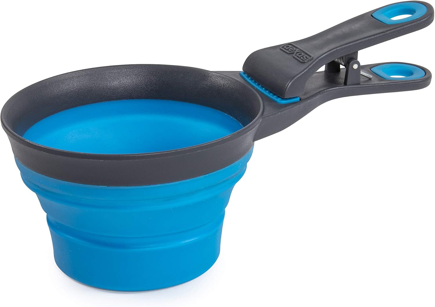 Dexas Pets Collapsible Dog Food Scoop and Clip - Image 2