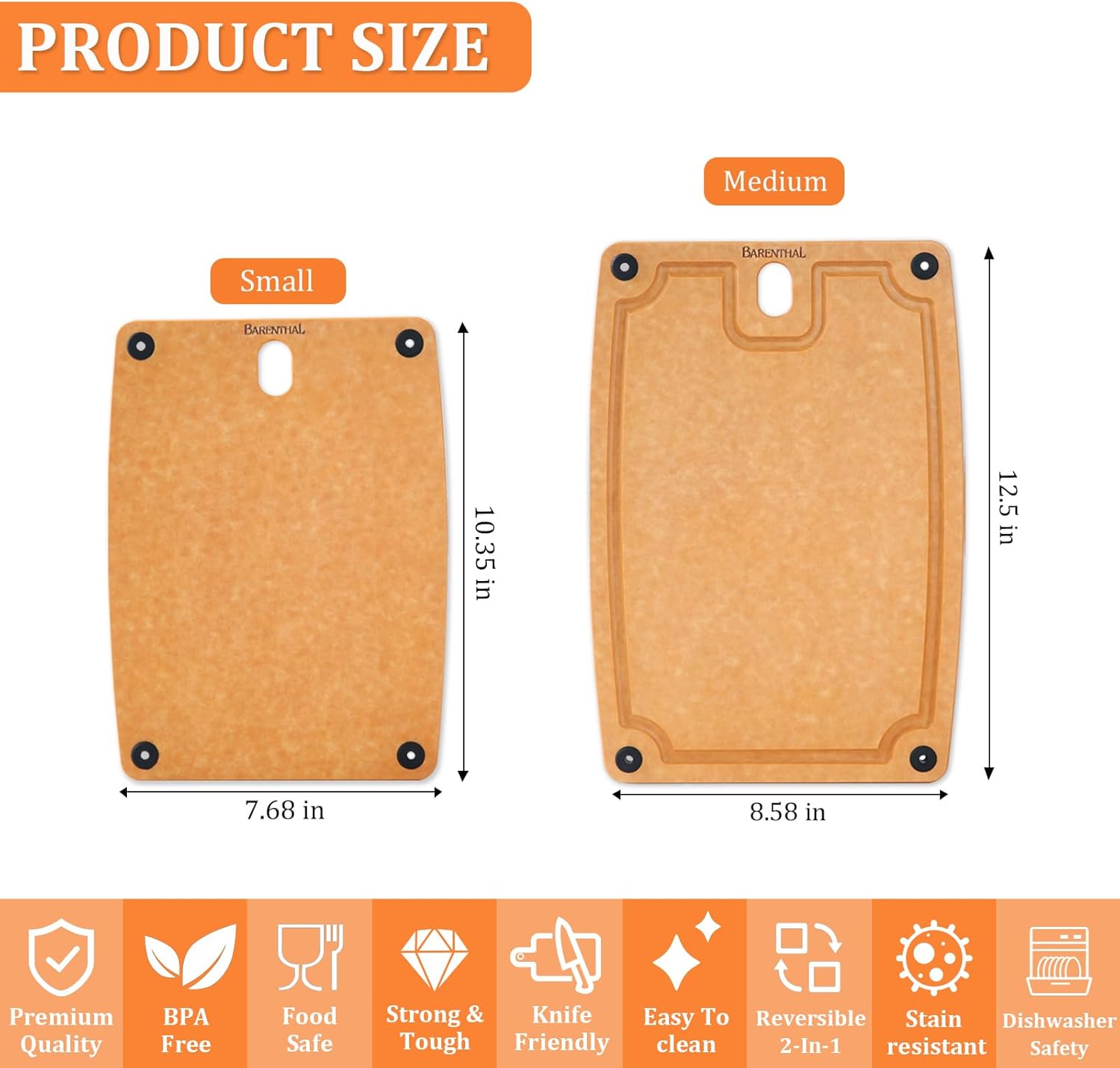 Eco-Friendly Composite Cutting Boards Set - Image 2