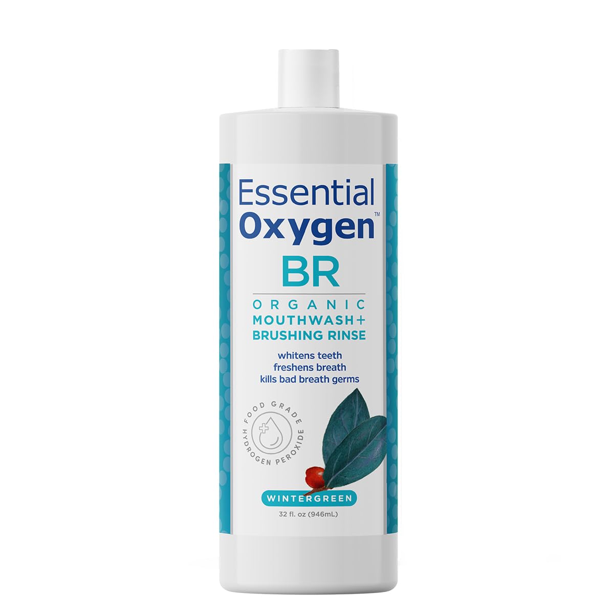 Essential Oxygen Certified Organic Brushing Rinse Mouthwash - Image 2