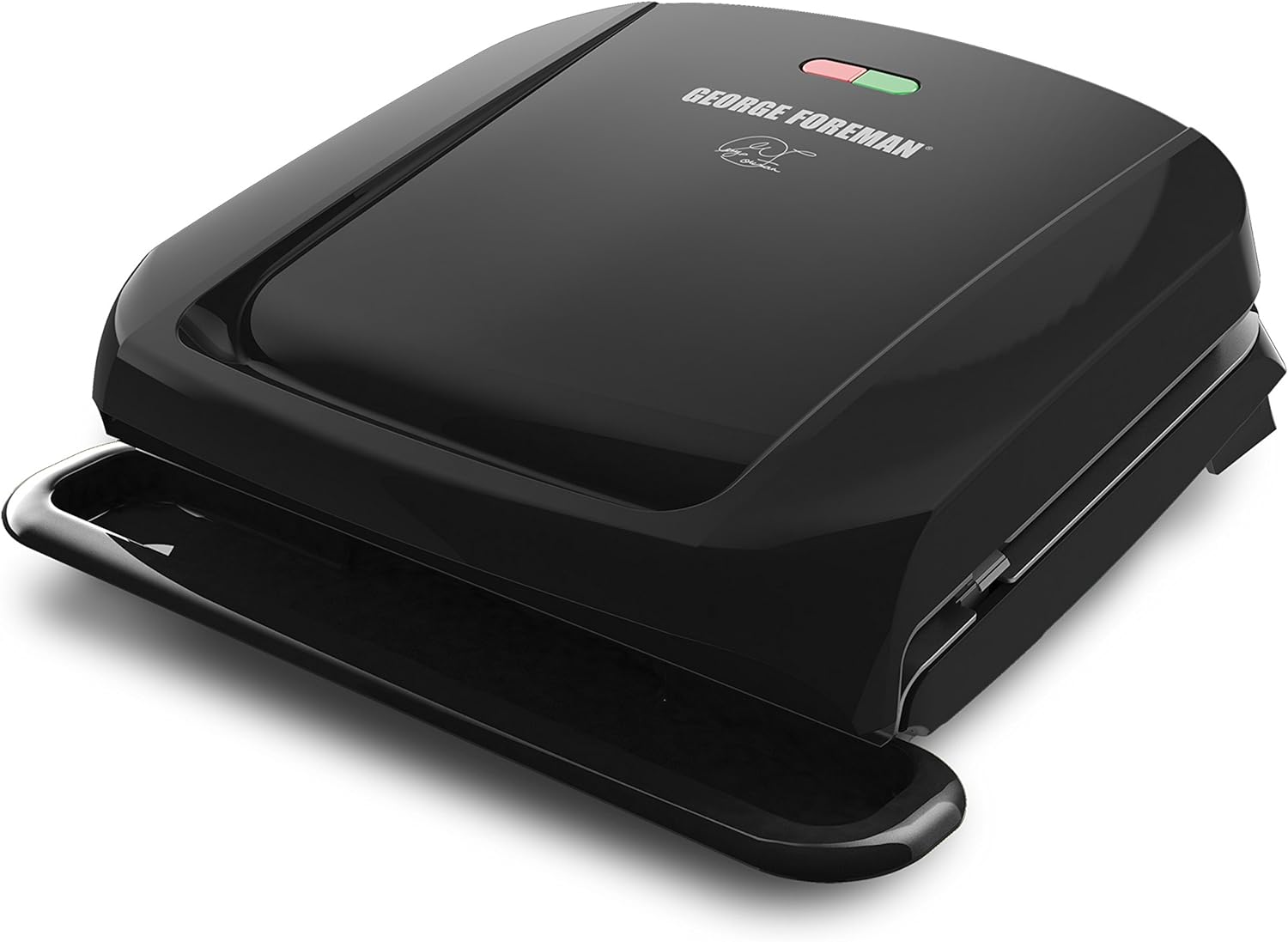 George Foreman 4-Serving Electric Grill and Panini Press - Image 2