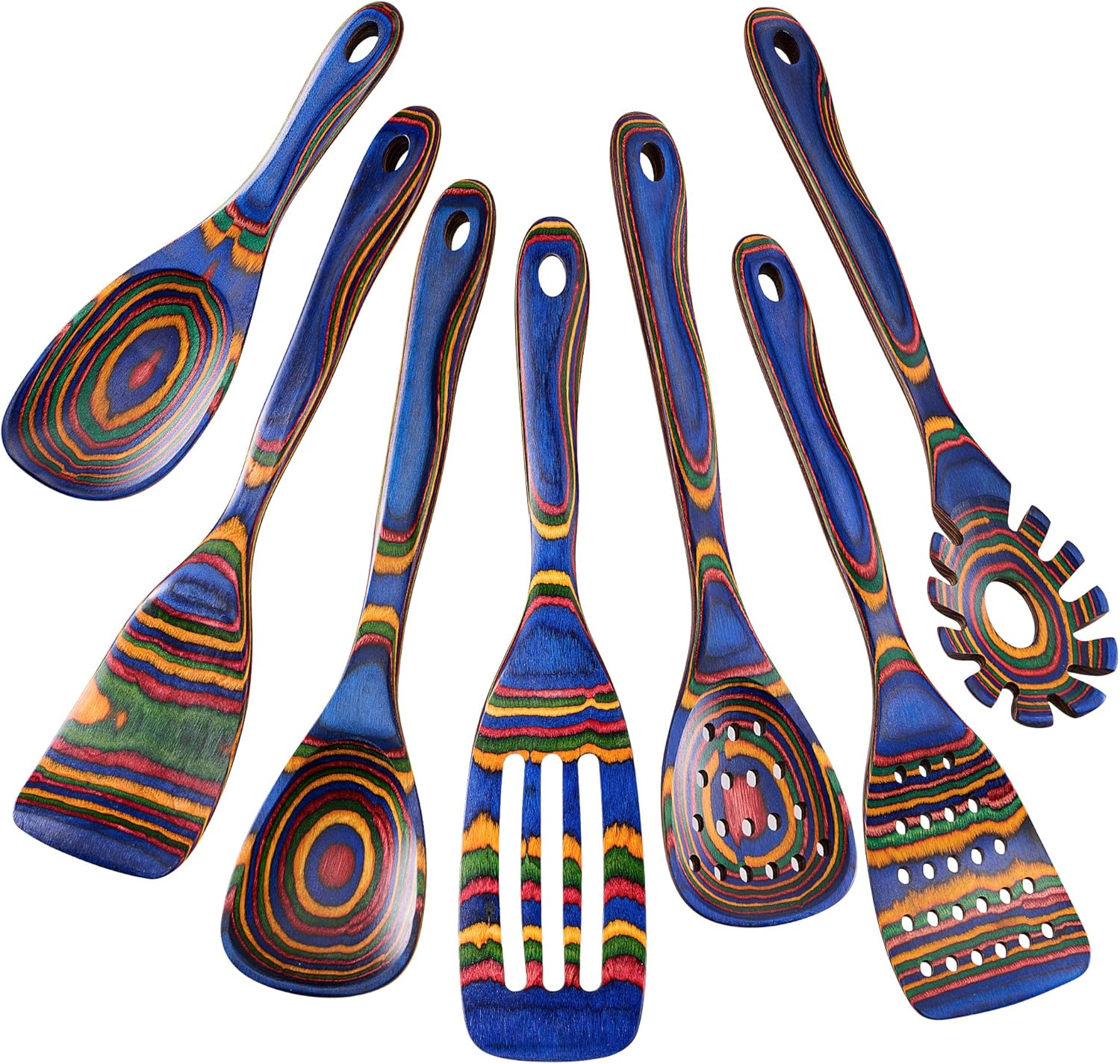 Heat-Resistant Wood Cooking Utensil Set - Image 2