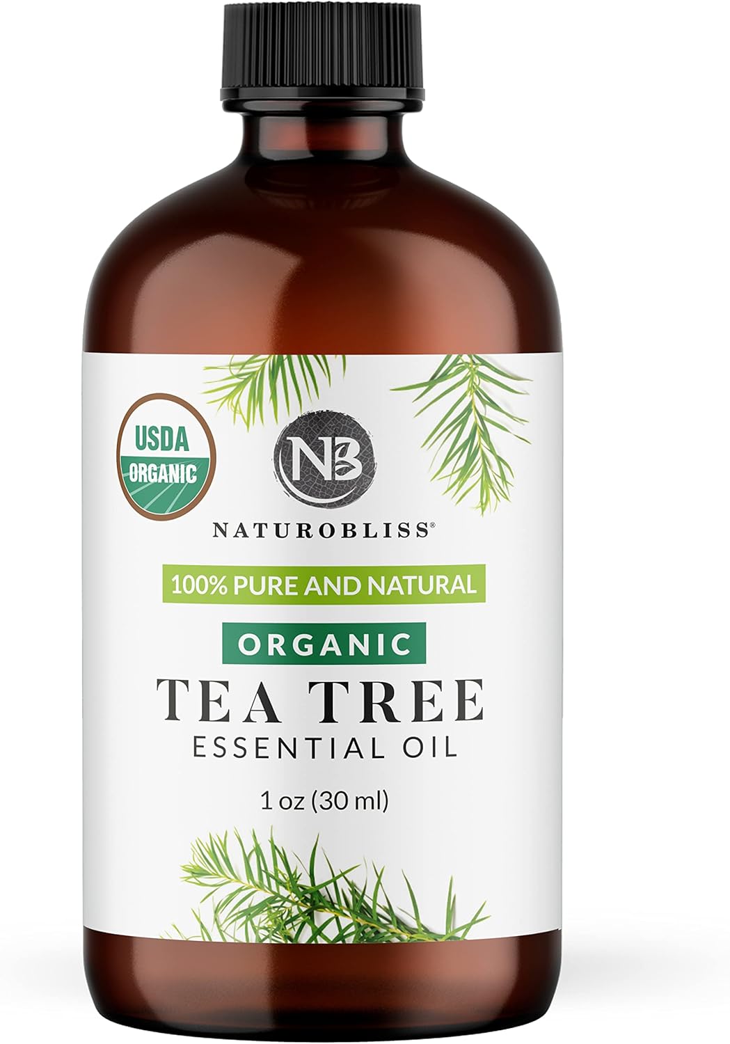 NaturoBliss Organic Tea Tree Essential Oil - Image 2