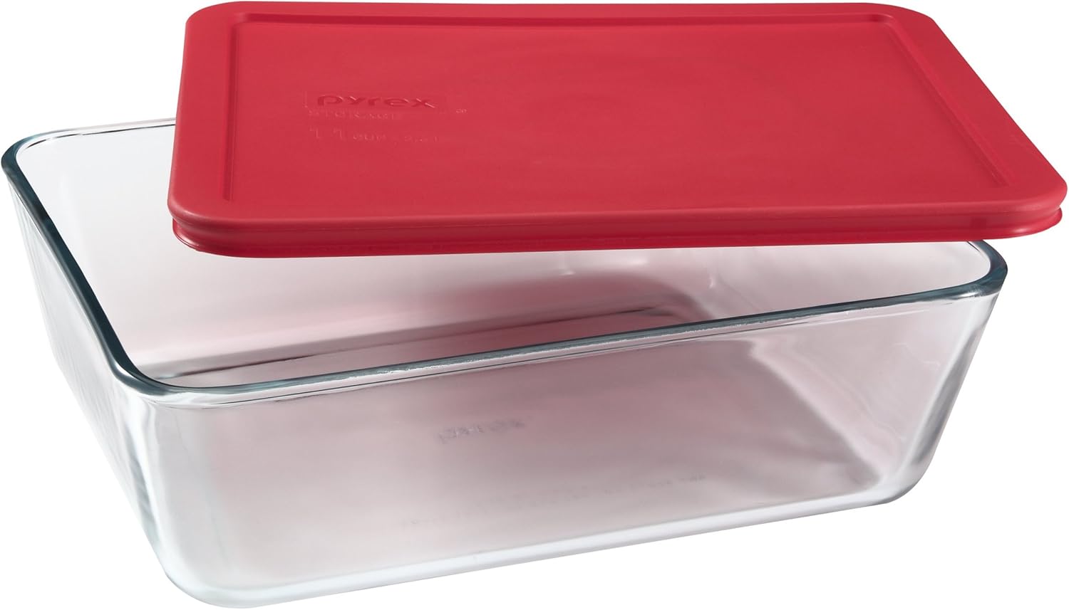 Pyrex 11-Cup Glass Storage Dish - Image 2