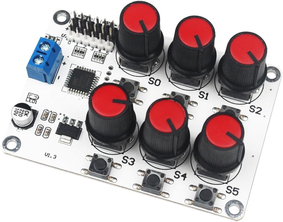 RC Digital Servo Tester 6 Channels Motor Servo Controller Centering Tool - Image 2