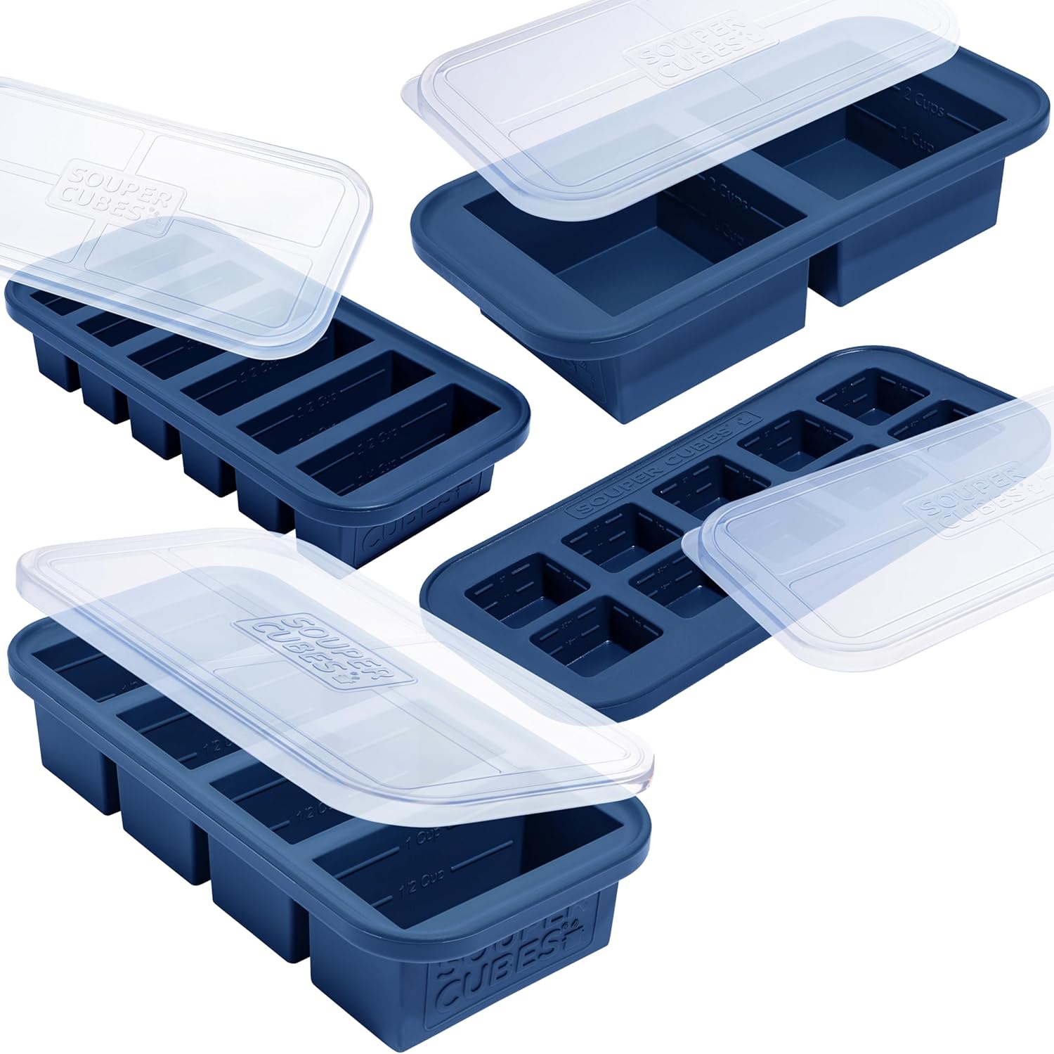 Souper Cubes Silicone Freezer Molds Gift Set - Image 2