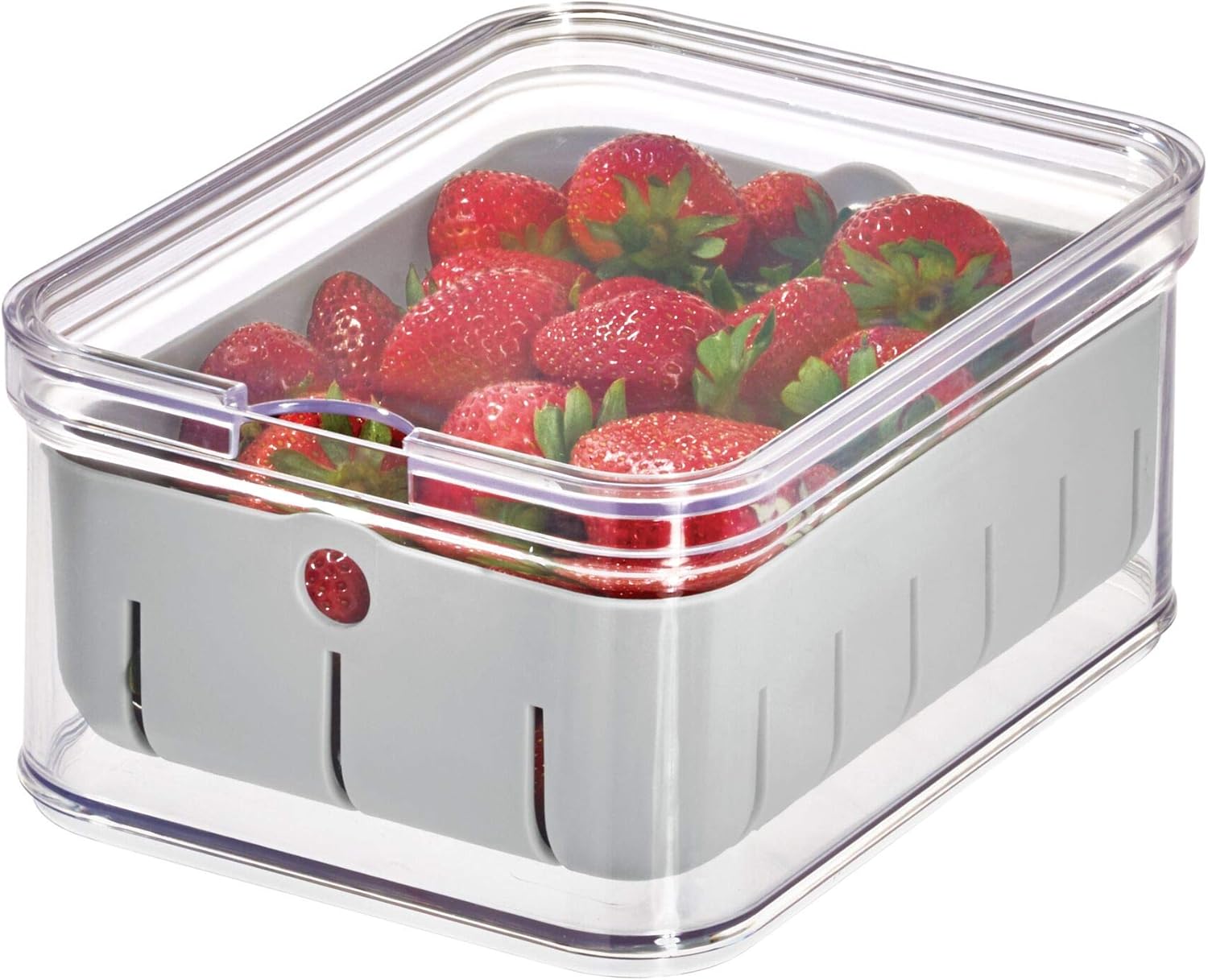 iDesign Recycled Plastic Produce Storage Container - Image 2