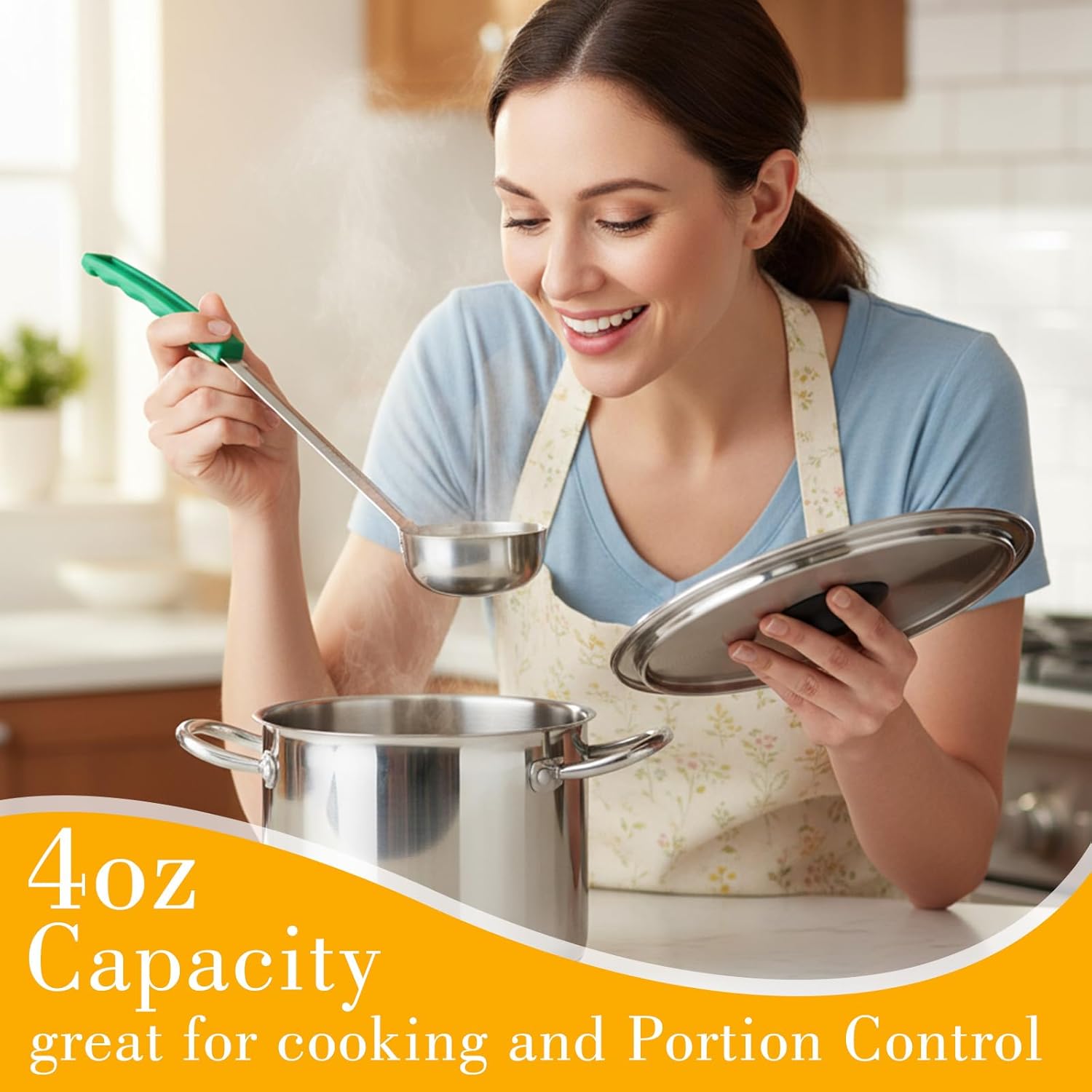 Stainless Steel Portion Control Serving Spoon Set - Image 3