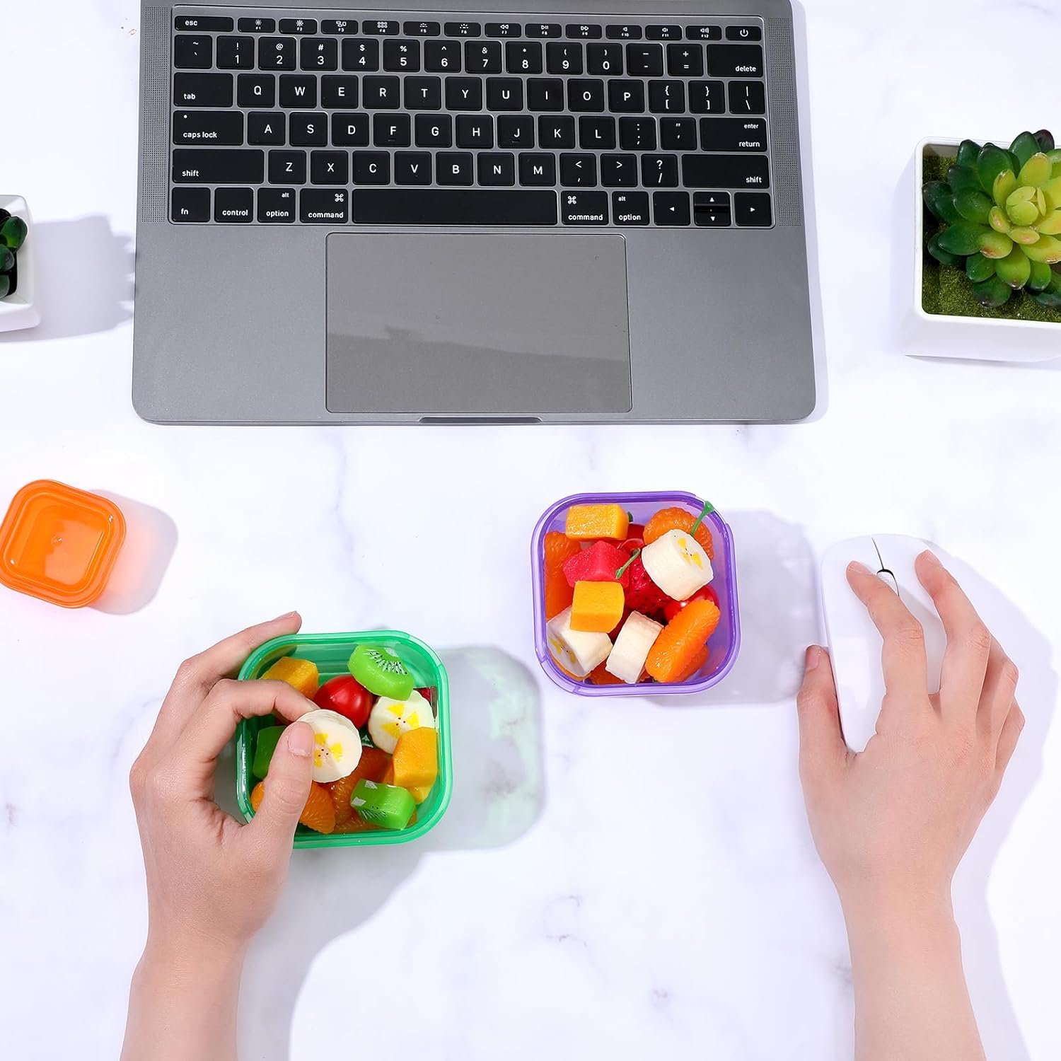 28 Piece Portion Control Container Kit For Weight Loss Meal Prep - Image 7