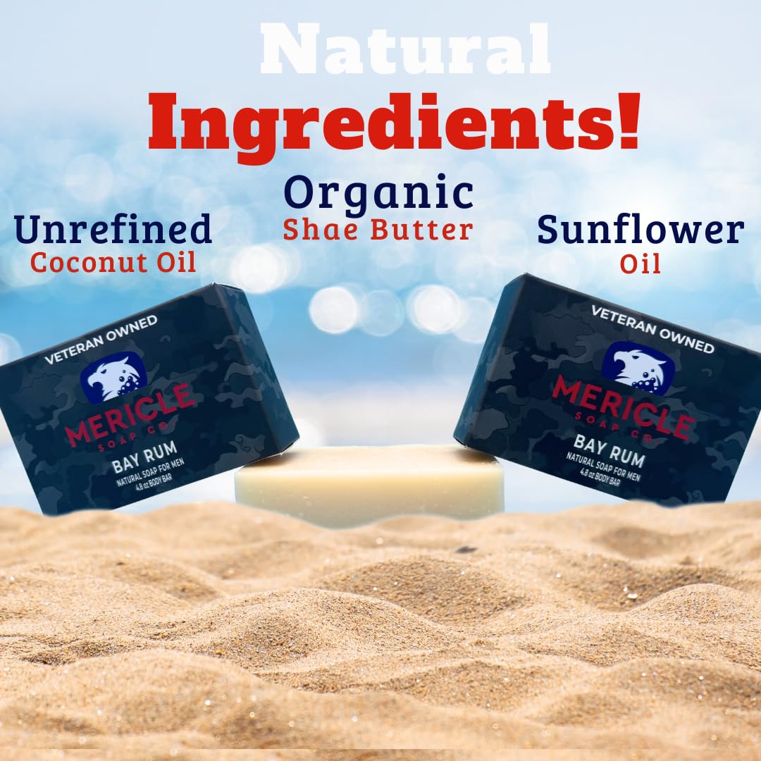 Bay Rum Organic Body Bar - Image 4