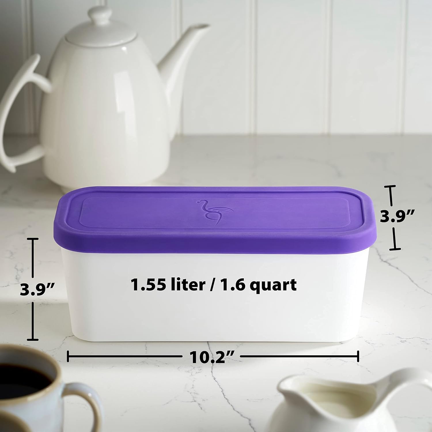 Reusable Ice Cream Containers for Homemade Sorbet, Frozen Yogurt, and Gelato Storage - Image 9