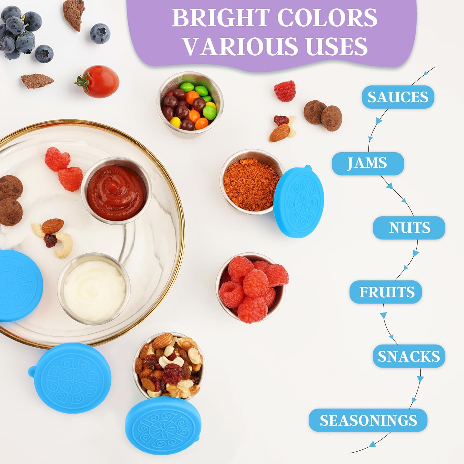 Leakproof Stainless Steel Salad Dressing Container - Image 5