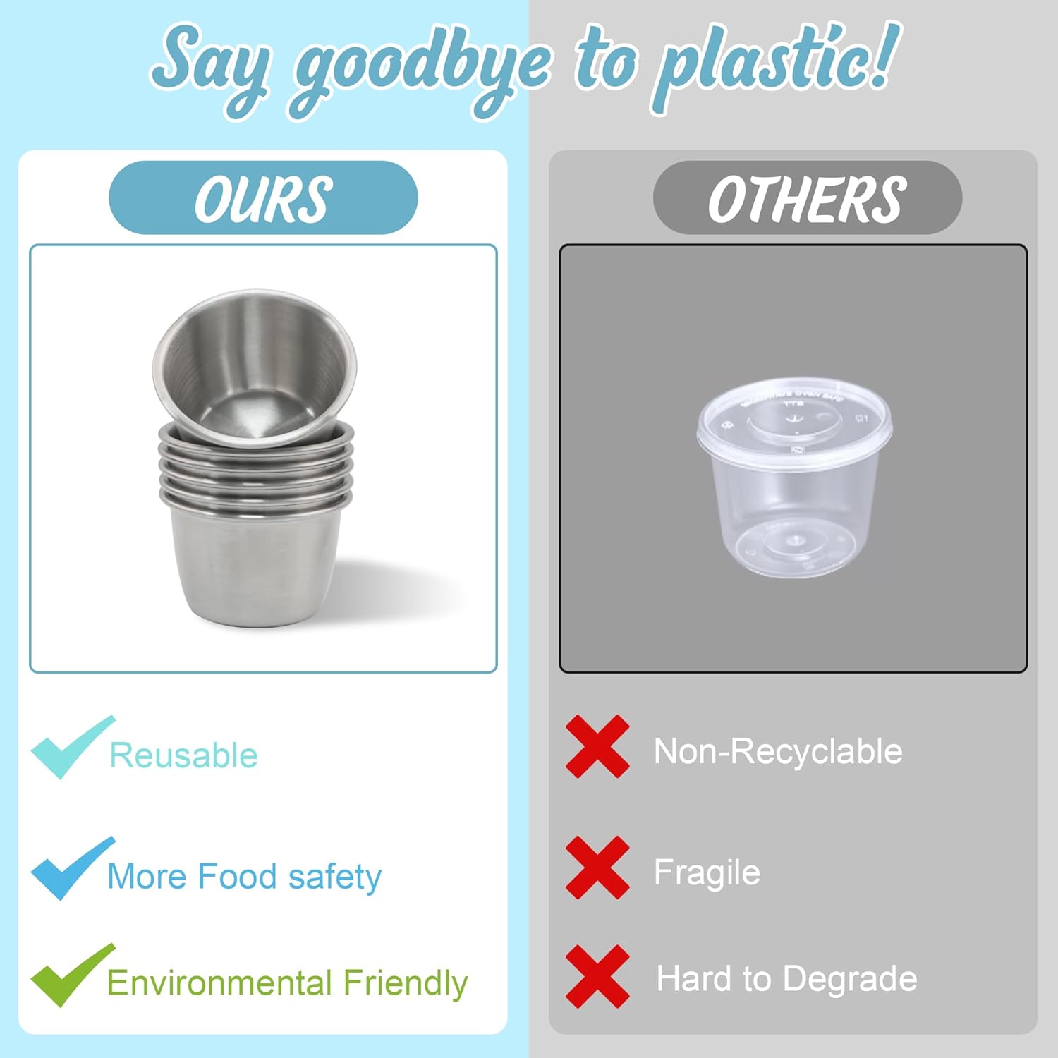 Leakproof Stainless Steel Salad Dressing Container - Image 7