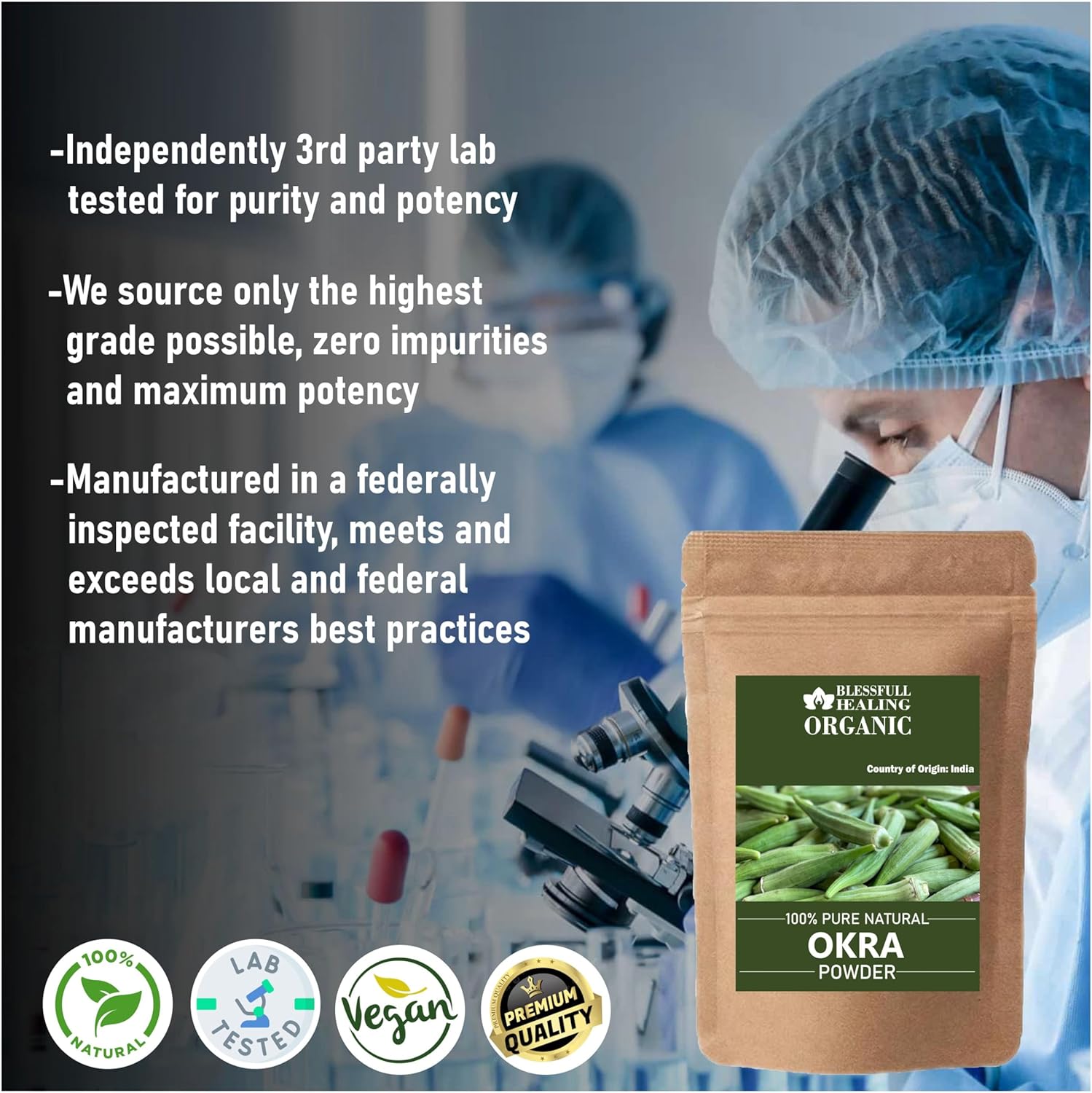 Organic Okra Powder - Image 4