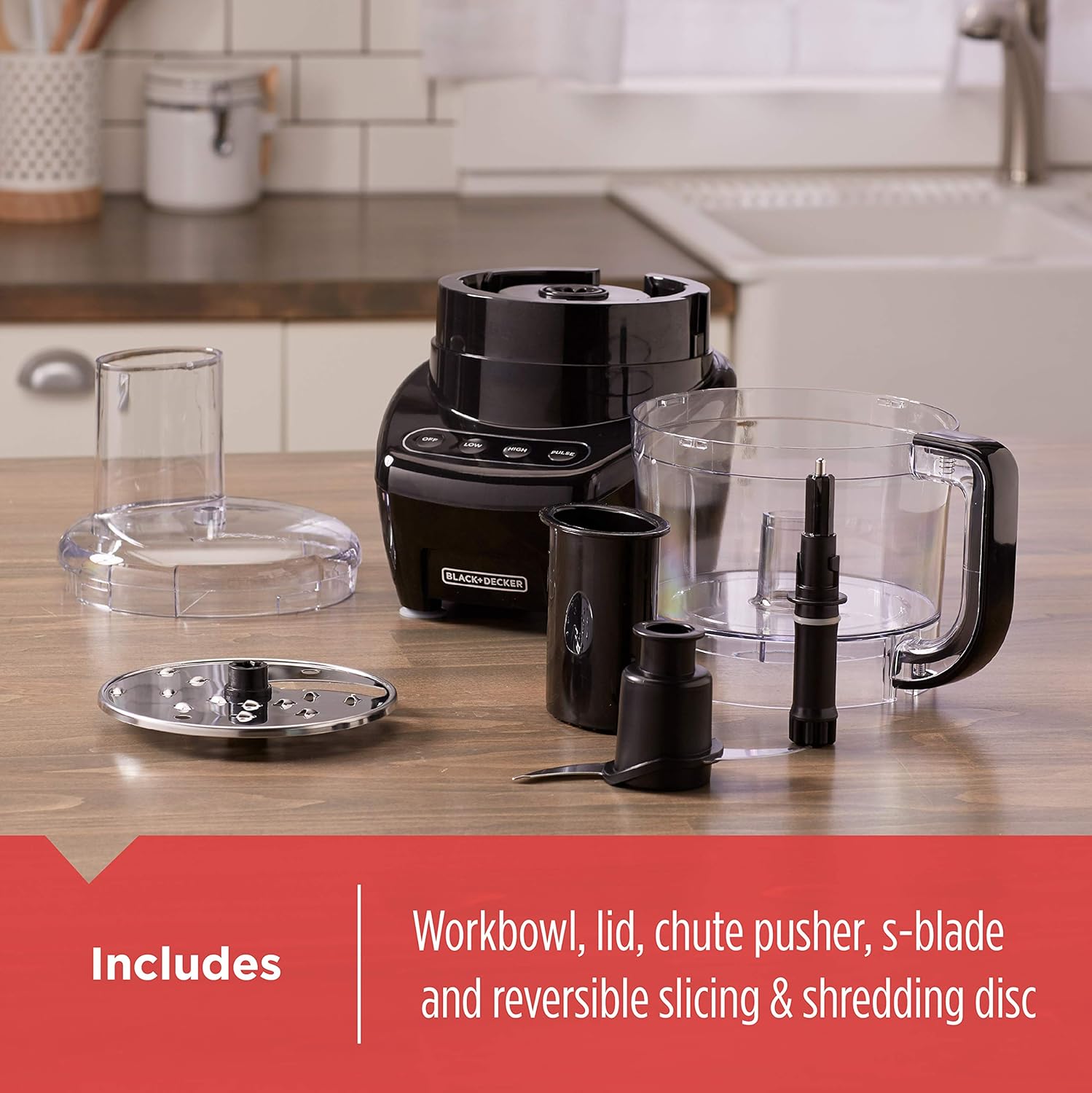 BLACK+DECKER 8-Cup Food Processor - Image 7