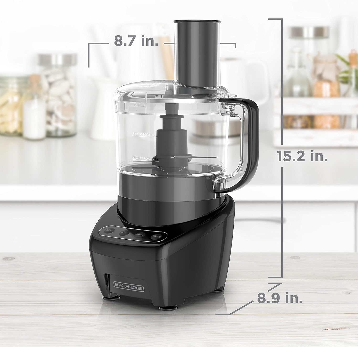 BLACK+DECKER 8-Cup Food Processor - Image 10