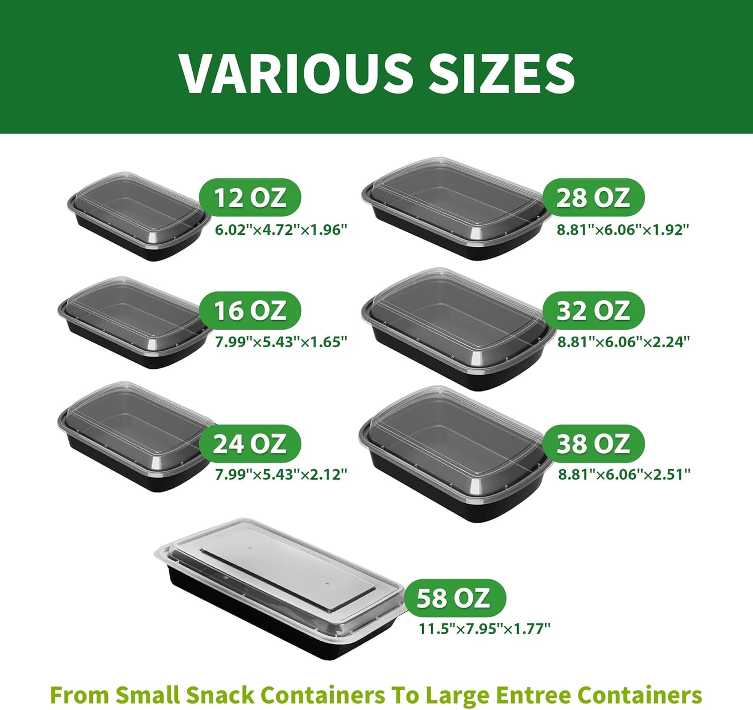 Disposable Meal Prep Containers with Leakproof Lids - Image 8