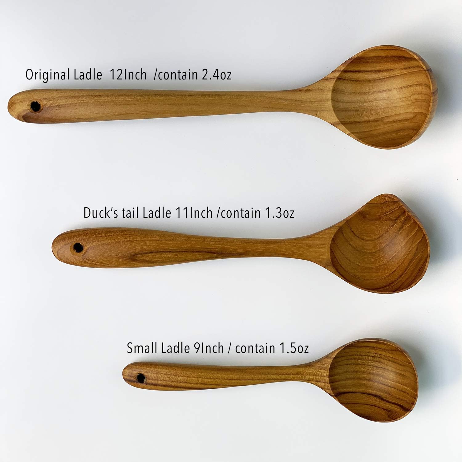 Eco Friendly Wooden Serving Ladle - Image 5