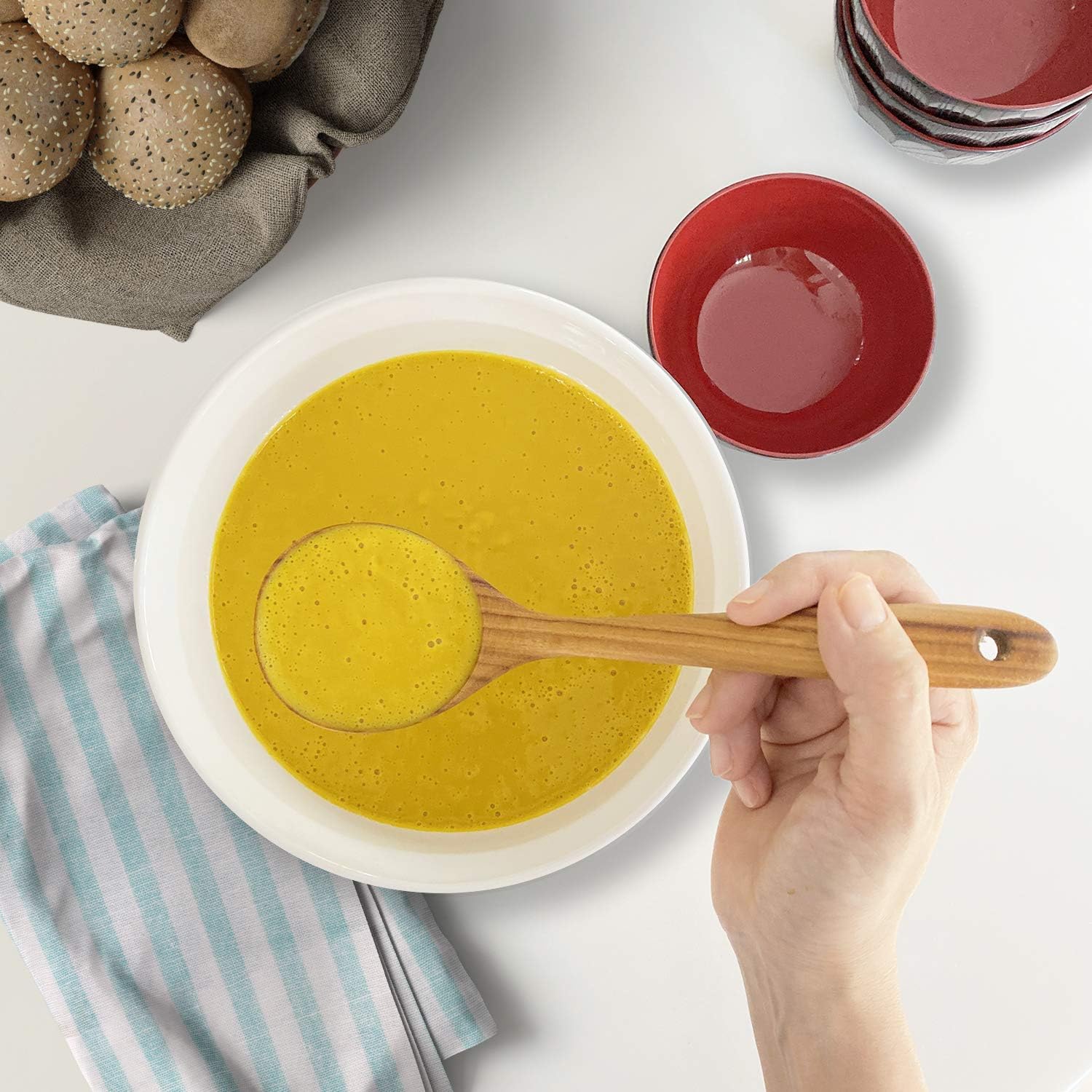 Eco Friendly Wooden Serving Ladle - Image 6