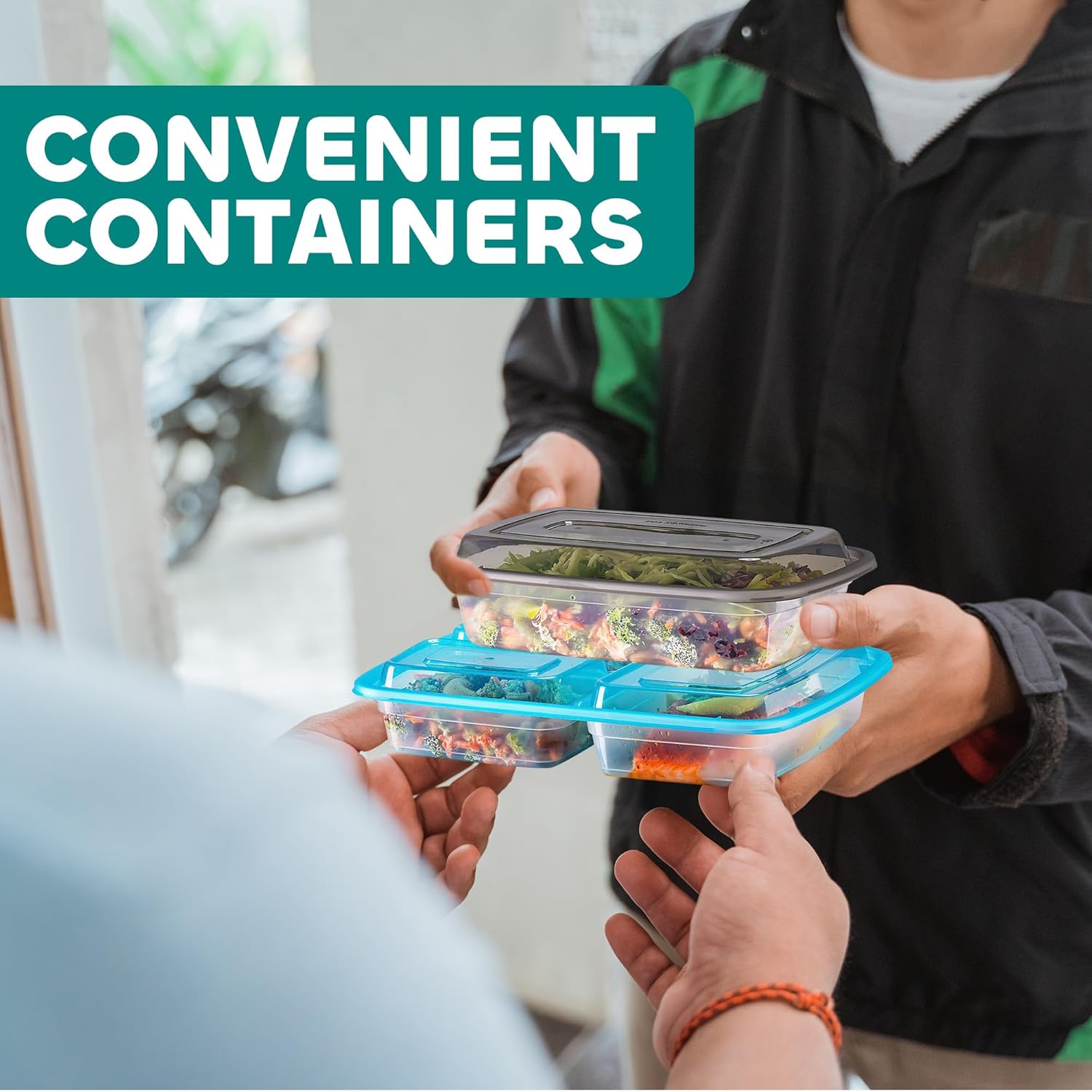 24 Pack Food Storage Containers With Lids - Image 7