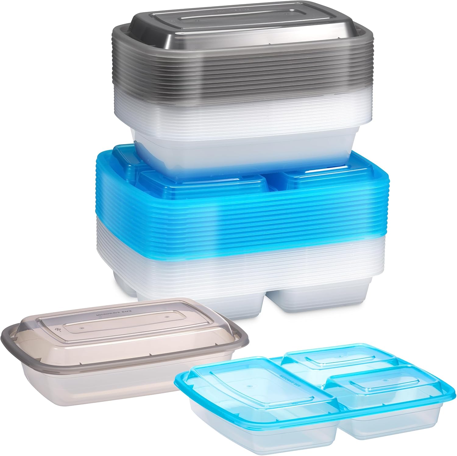 24 Pack Food Storage Containers With Lids - Image 9