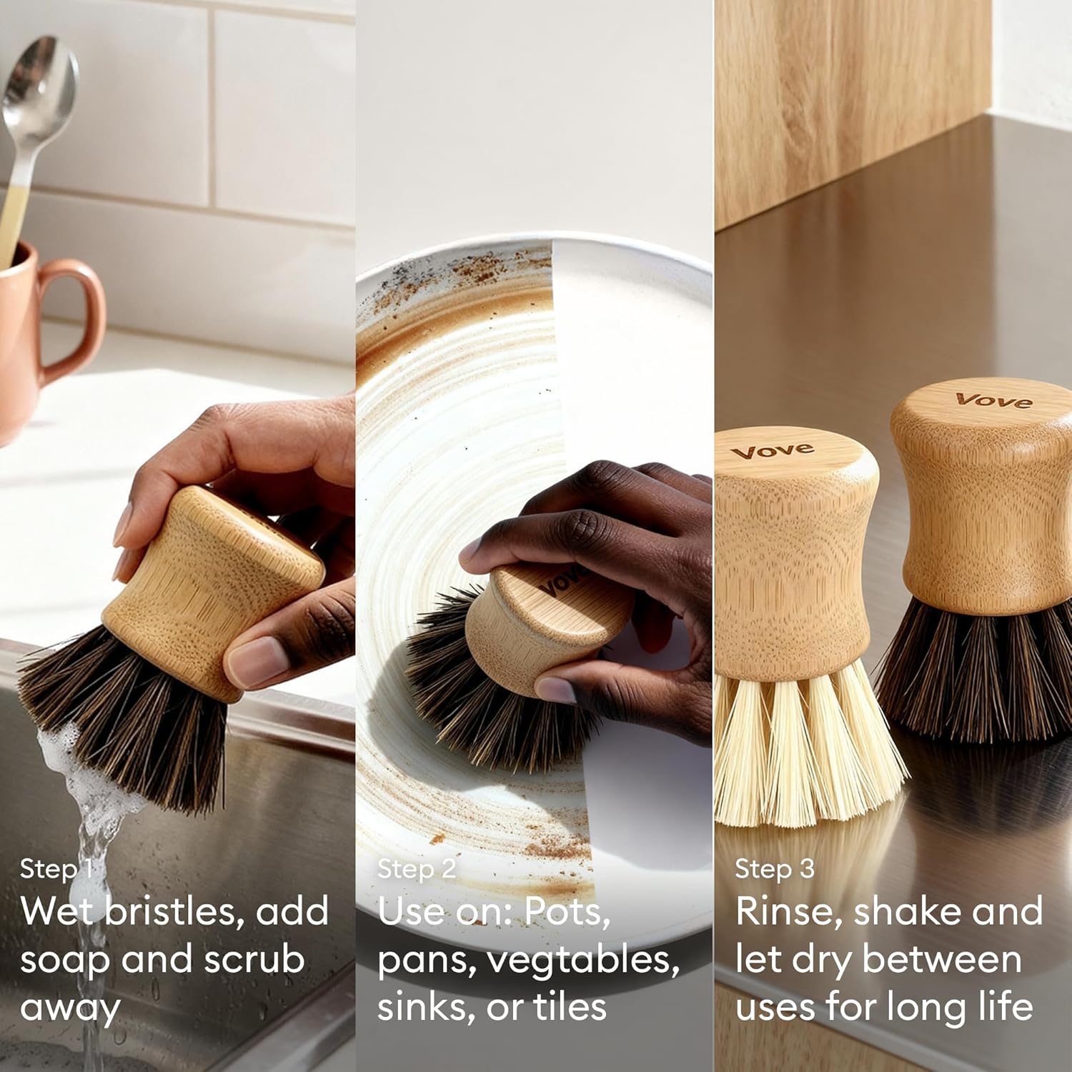 Vove Eco-Friendly Kitchen Cleaning Kit - Image 8