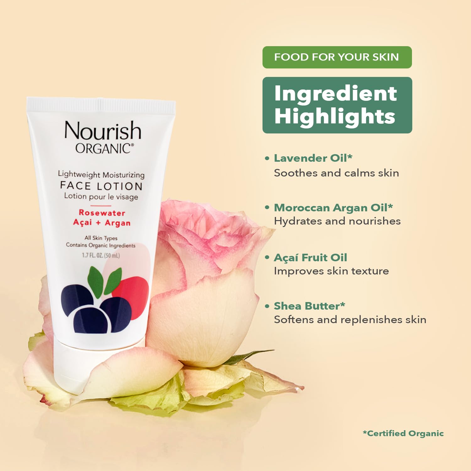 Nourish Organic Face Lotion - Image 6