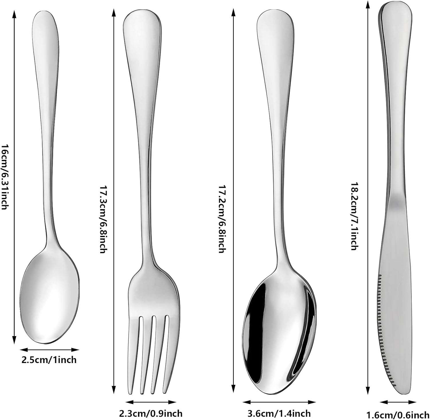 Bariatric Portion Control Utensils Set - Image 3