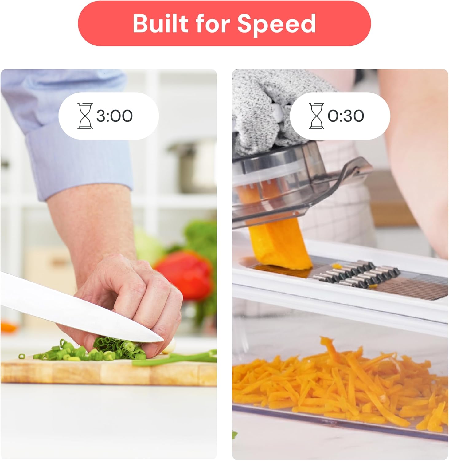 Fullstar 6-in-1 Mandoline Slicer and Grater Set - Image 5