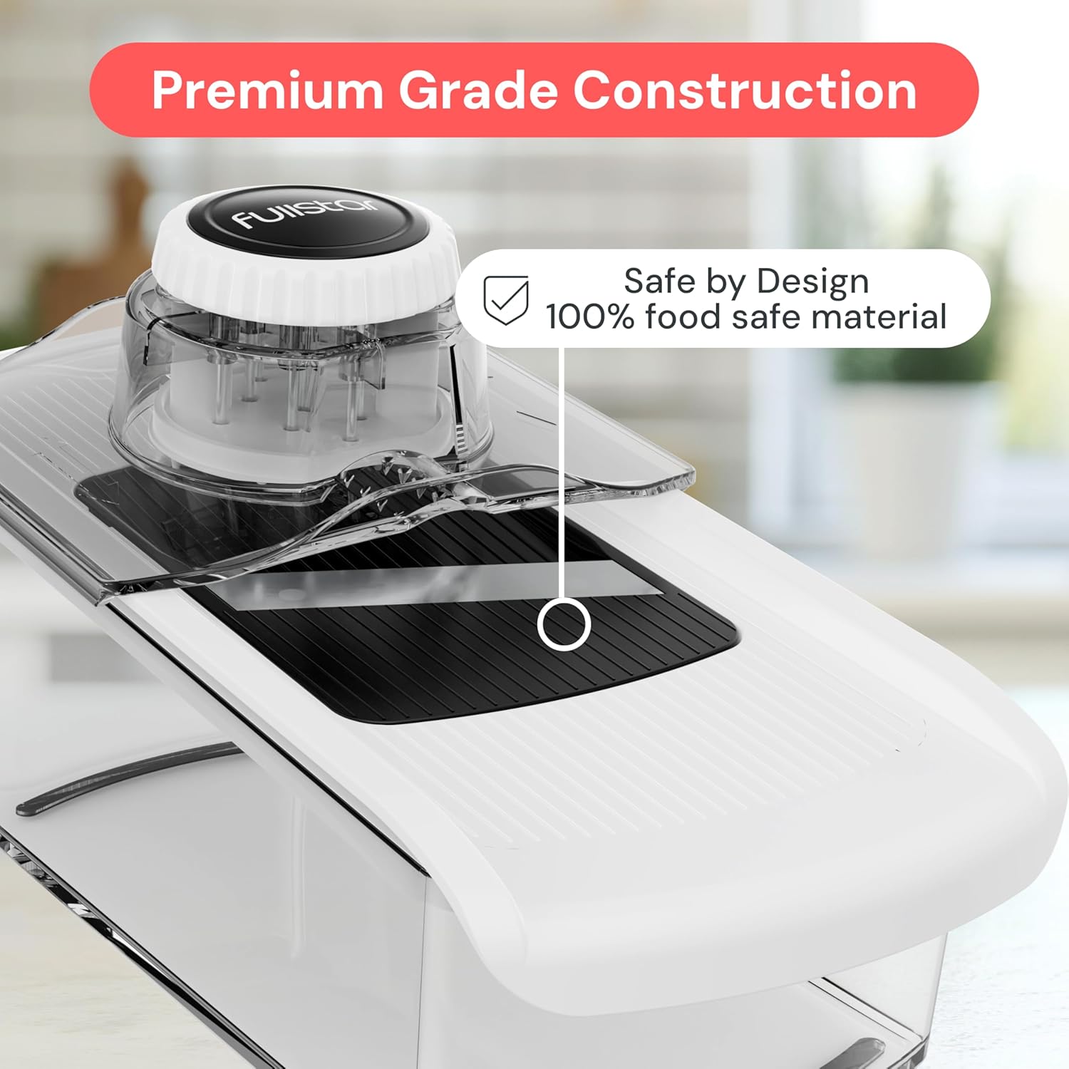 Fullstar 6-in-1 Mandoline Slicer and Grater Set - Image 7