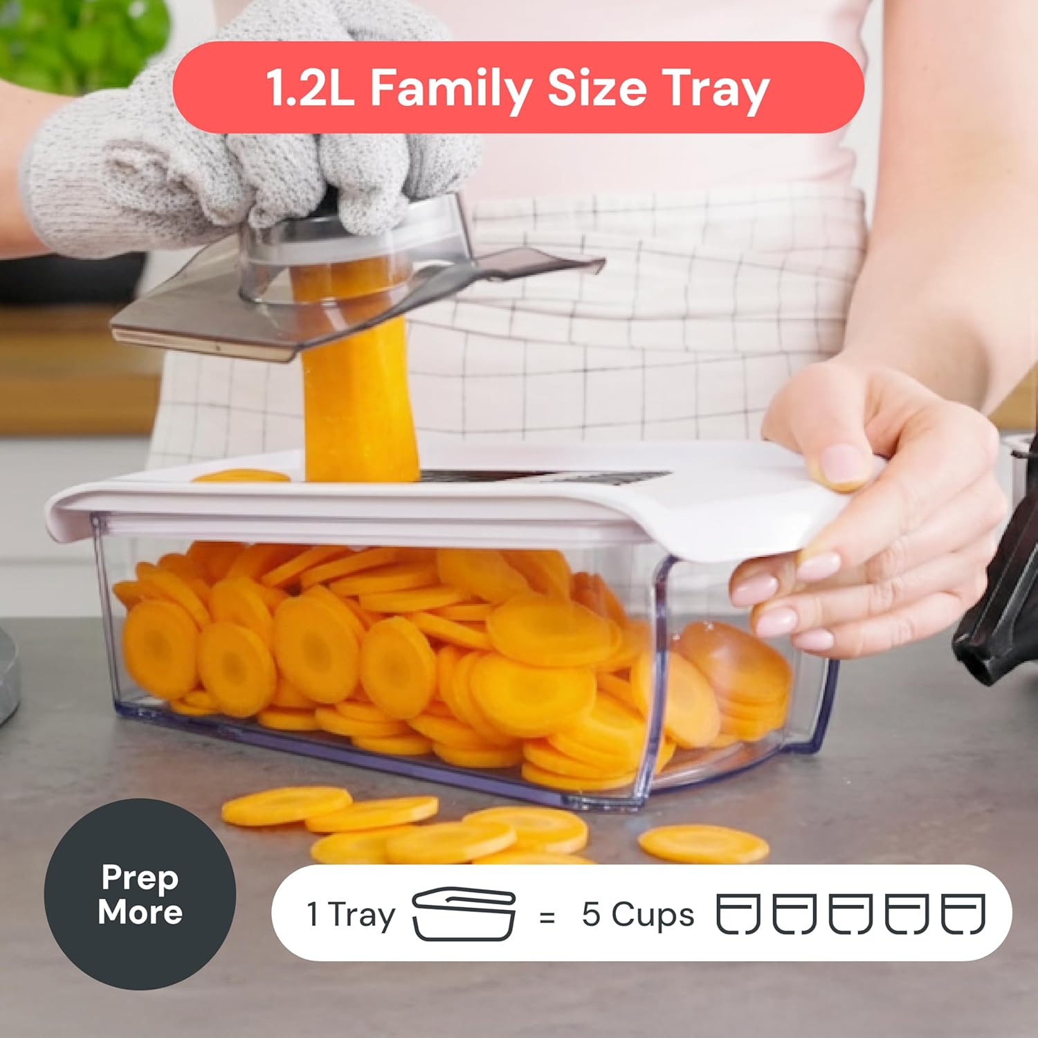 Fullstar 6-in-1 Mandoline Slicer and Grater Set - Image 8
