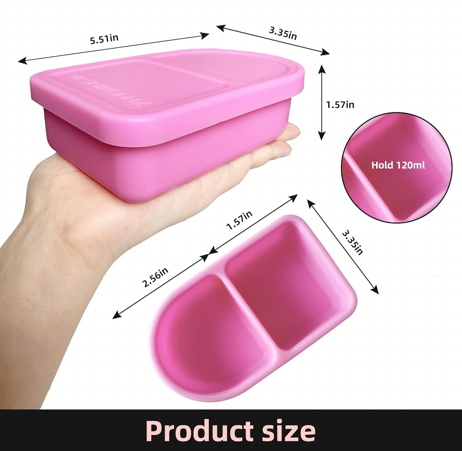 Reusable Snack Containers with Lid - Image 3