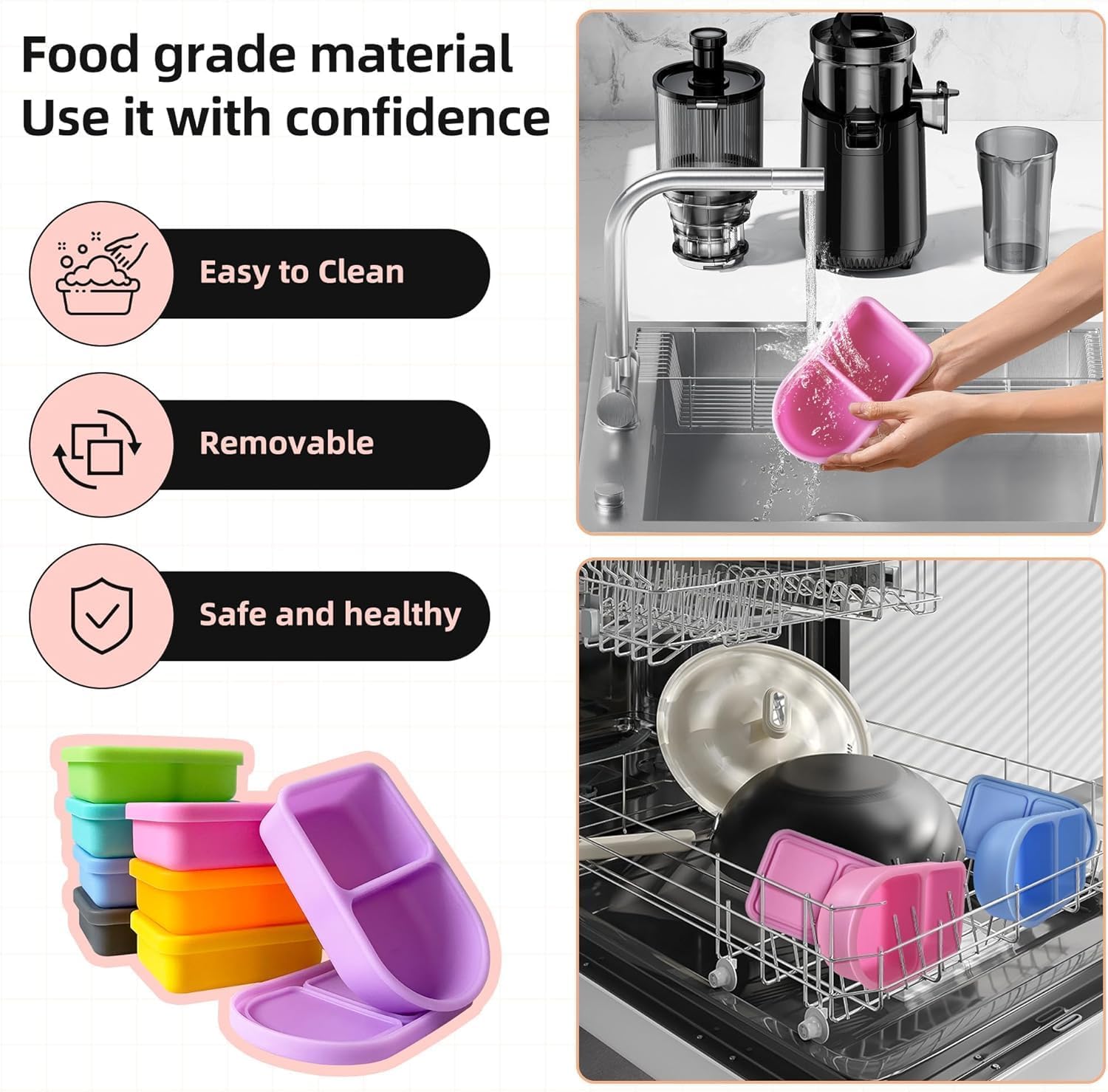 Reusable Snack Containers with Lid - Image 7