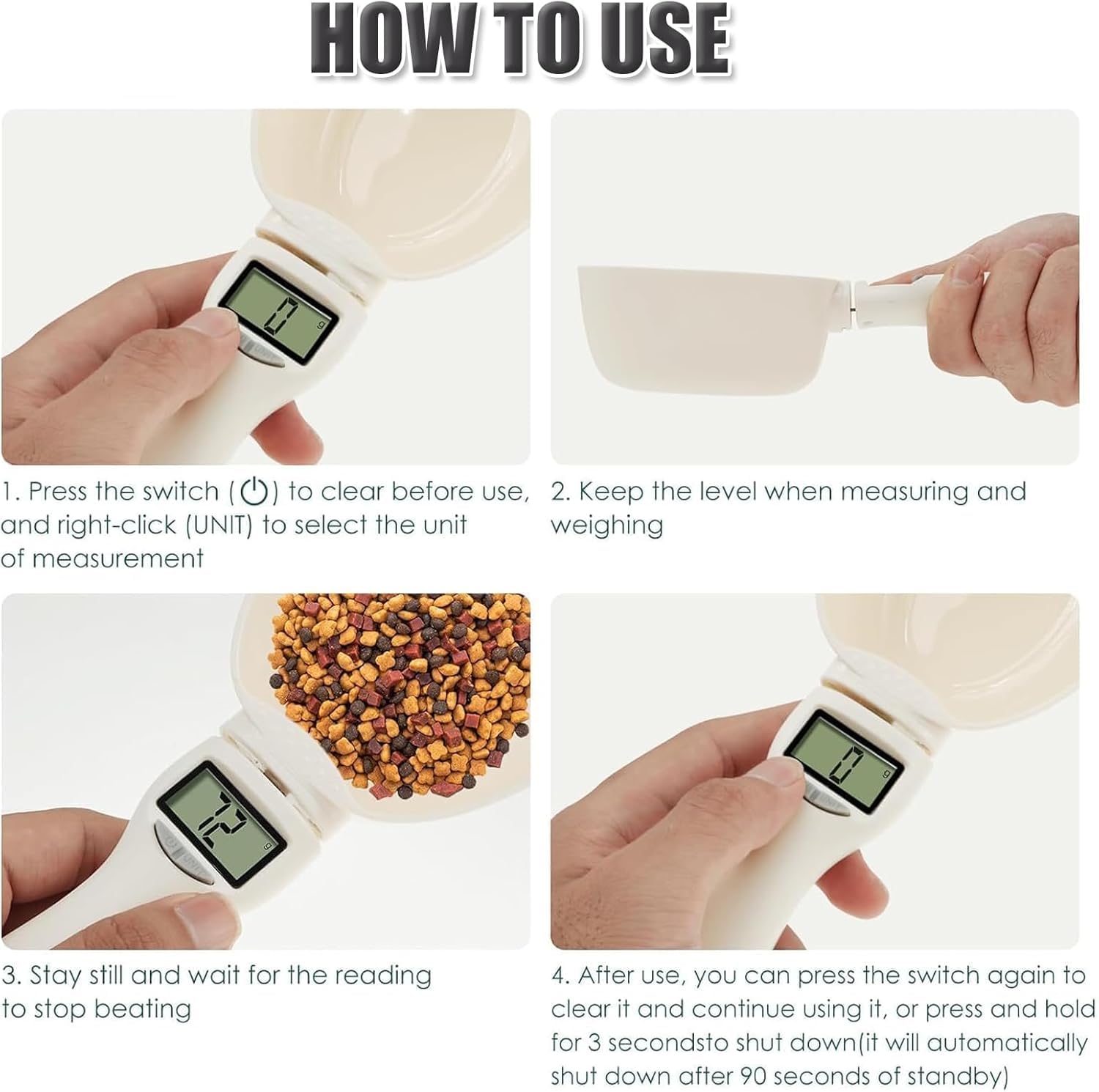 Digital Food Measuring Scoop Scale - Image 7
