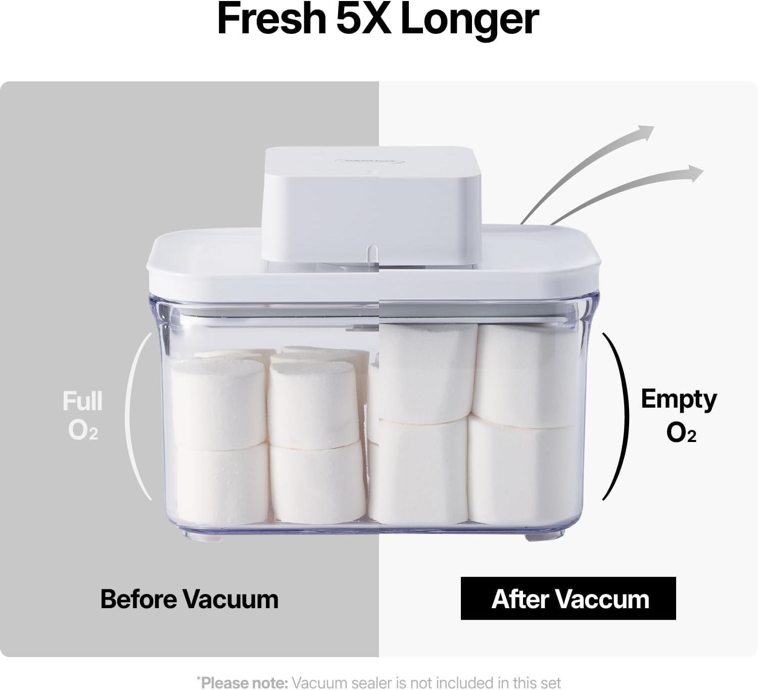 VAKUEN Premium Airtight Food Storage Containers - Image 4
