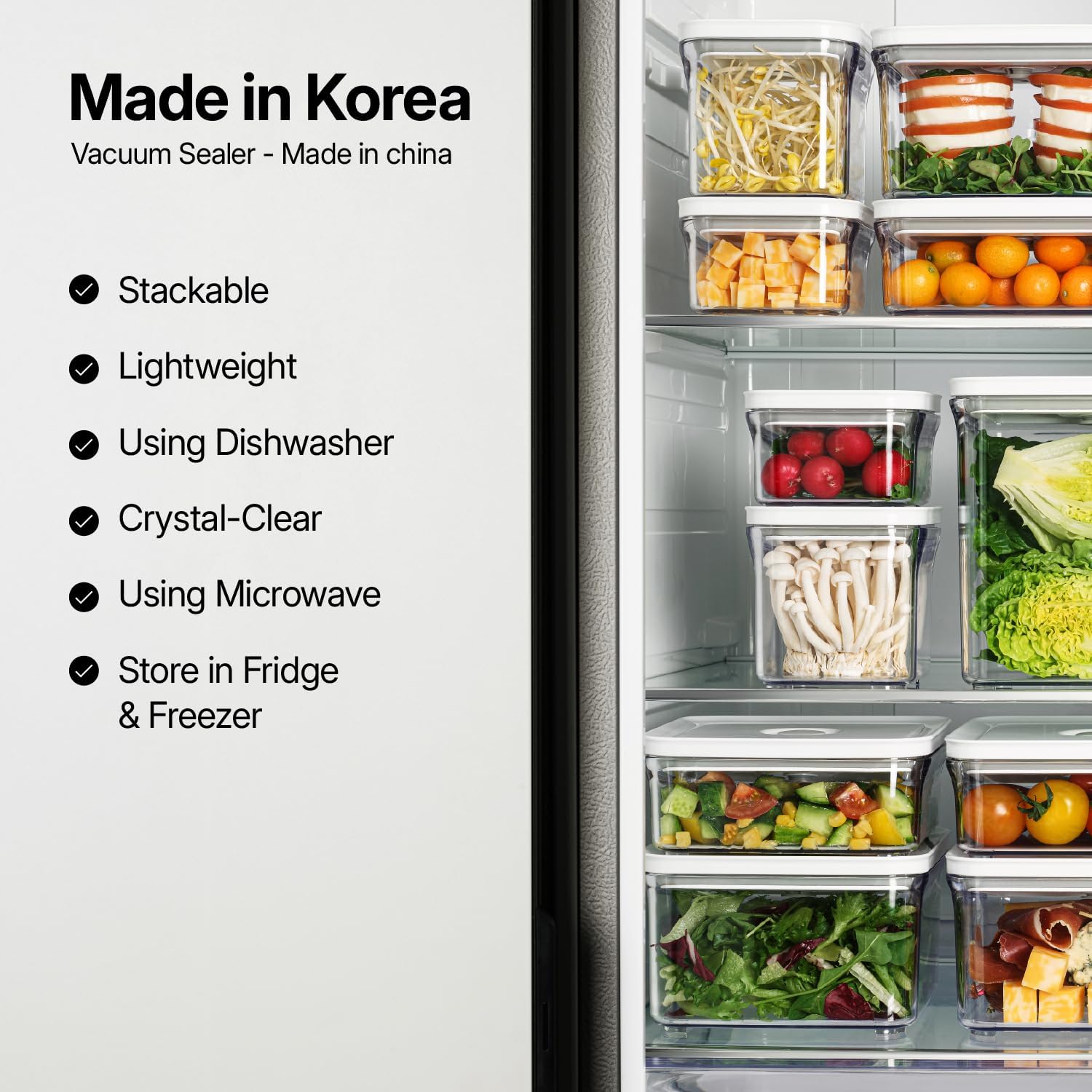 VAKUEN Premium Airtight Food Storage Containers - Image 5