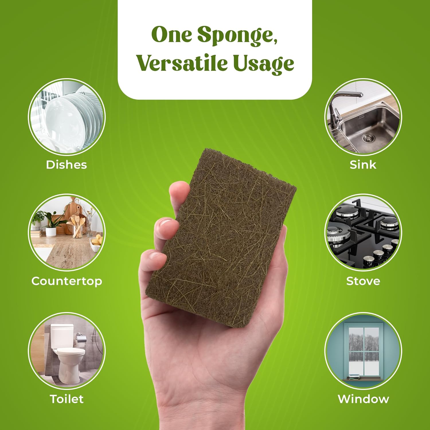 Eco Friendly Biodegradable Kitchen Sponges - Image 4