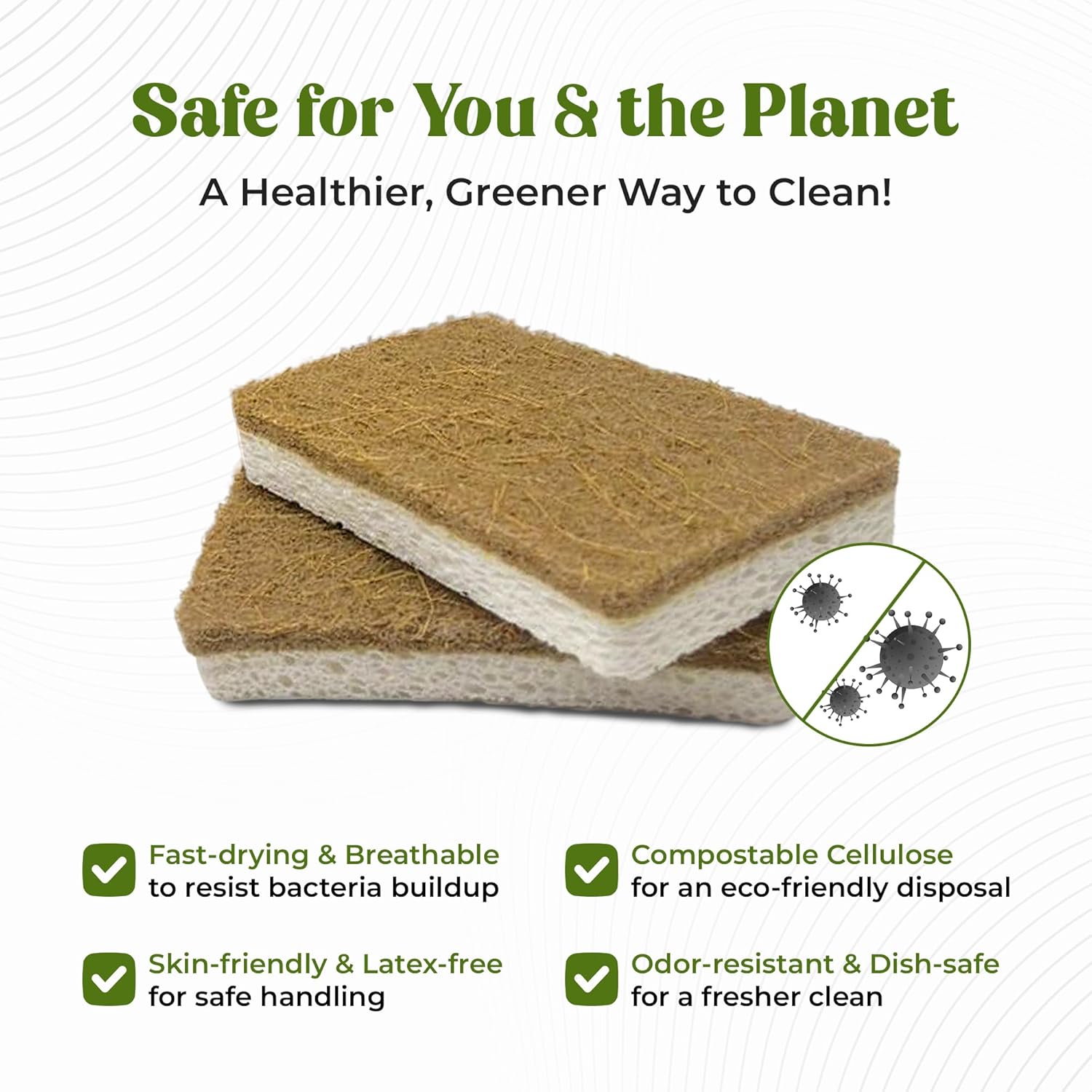 Eco Friendly Biodegradable Kitchen Sponges - Image 5