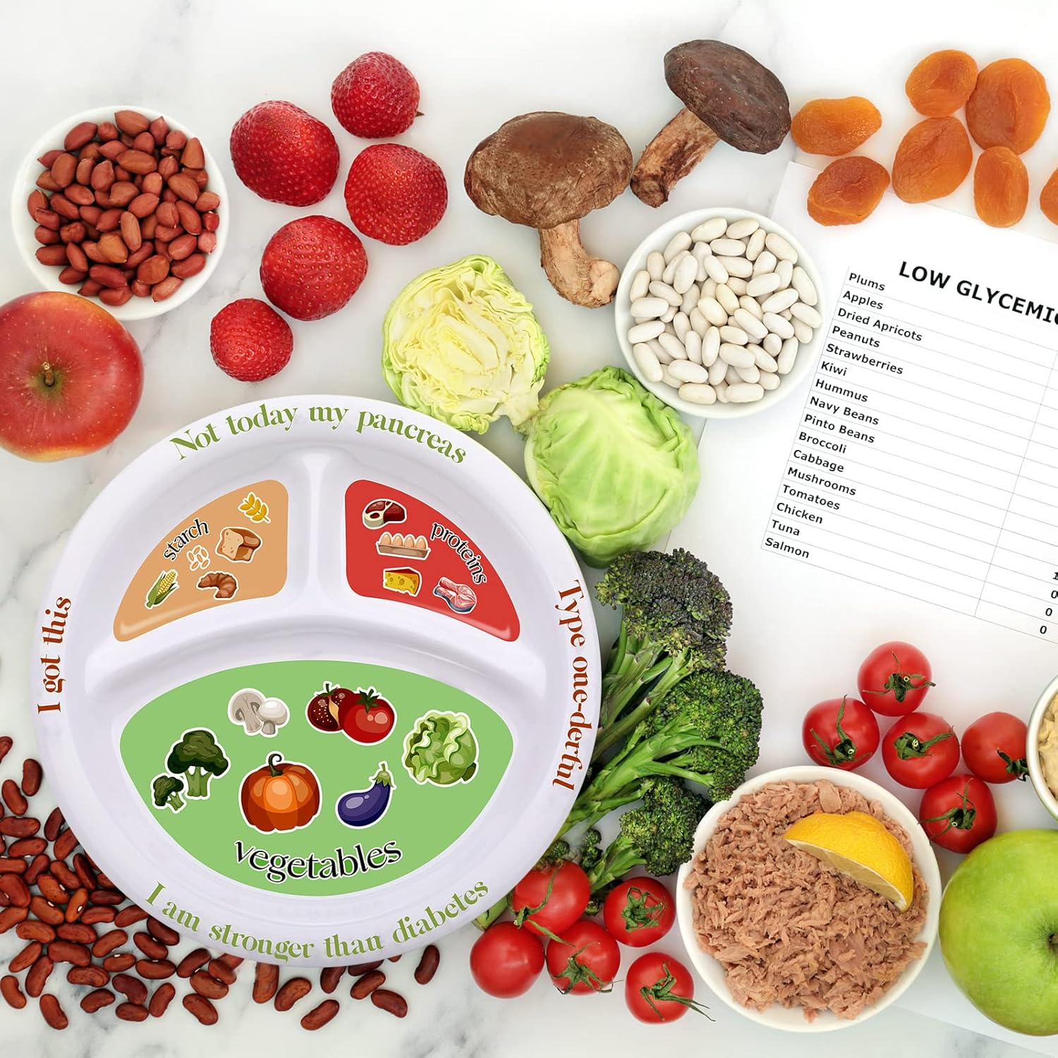 Diabetic Portion Control Plate for Balanced Eating - Image 5