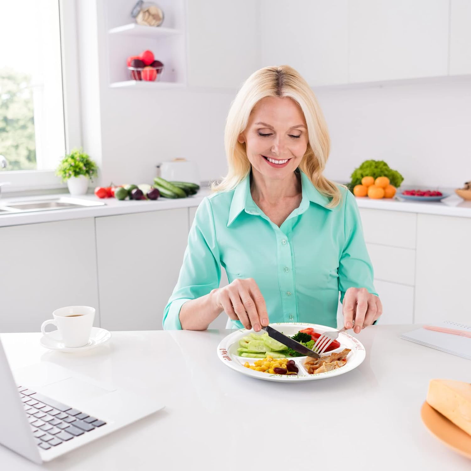 Diabetic Portion Control Plate for Balanced Eating - Image 6