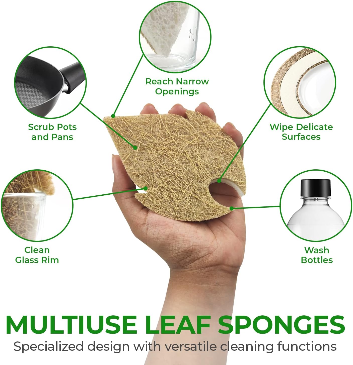 Eco-Friendly Natural Kitchen Sponges - Image 7