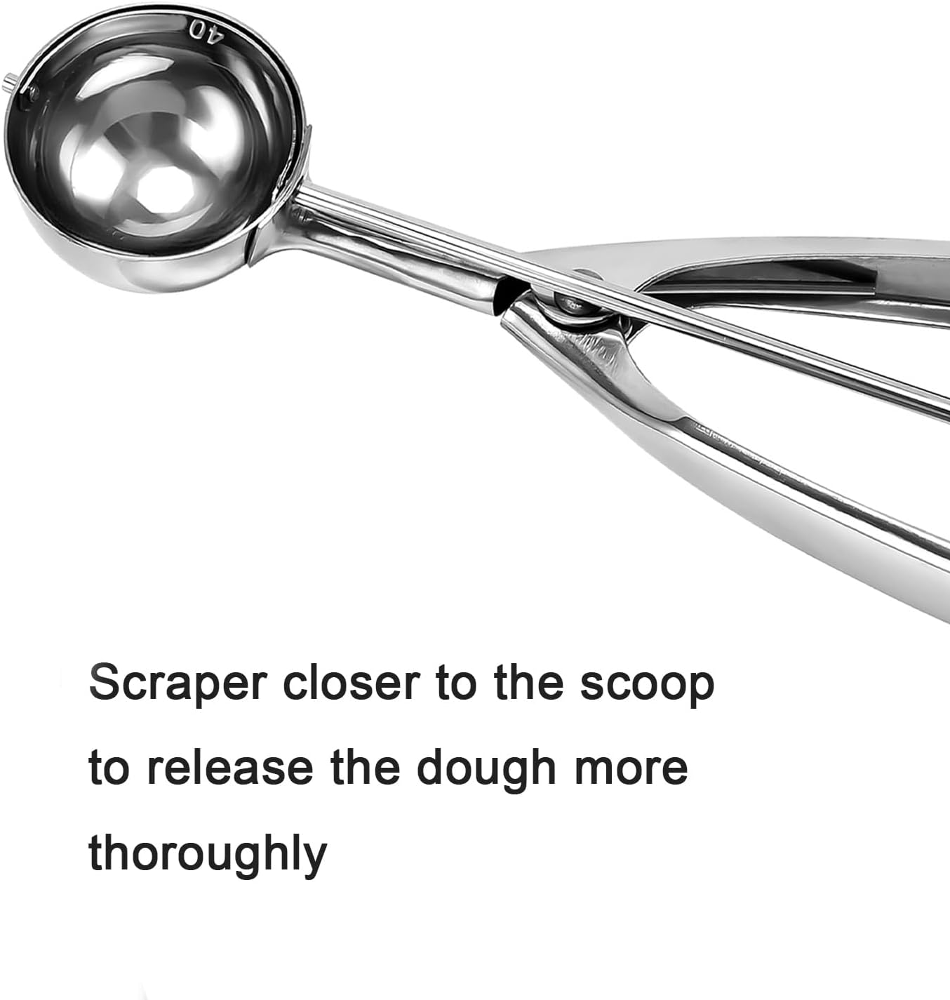 Stainless Steel Cookie Scoop - Image 7