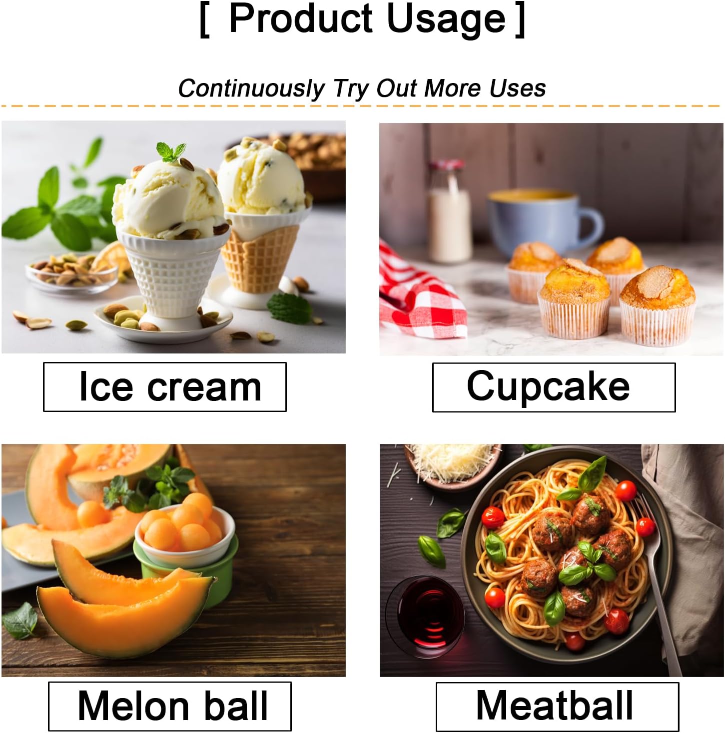 Stainless Steel Cookie Scoop - Image 9