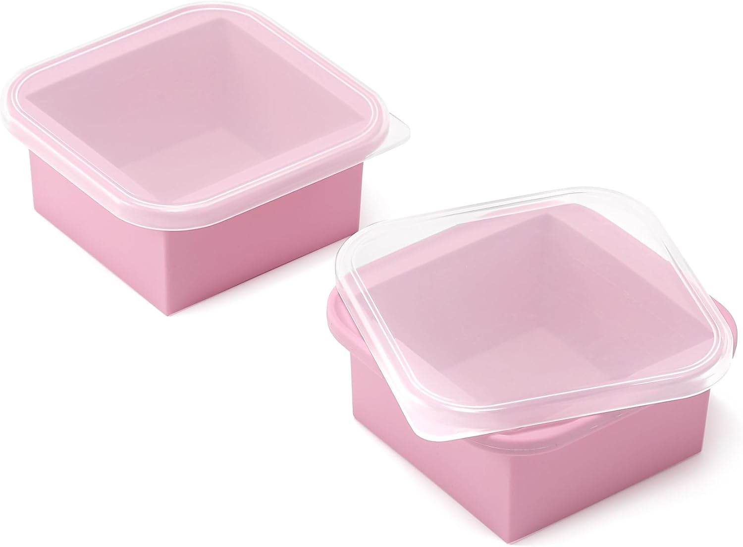 2-Cup Silicone Meal Prep Container Molds with Lids - Image 2