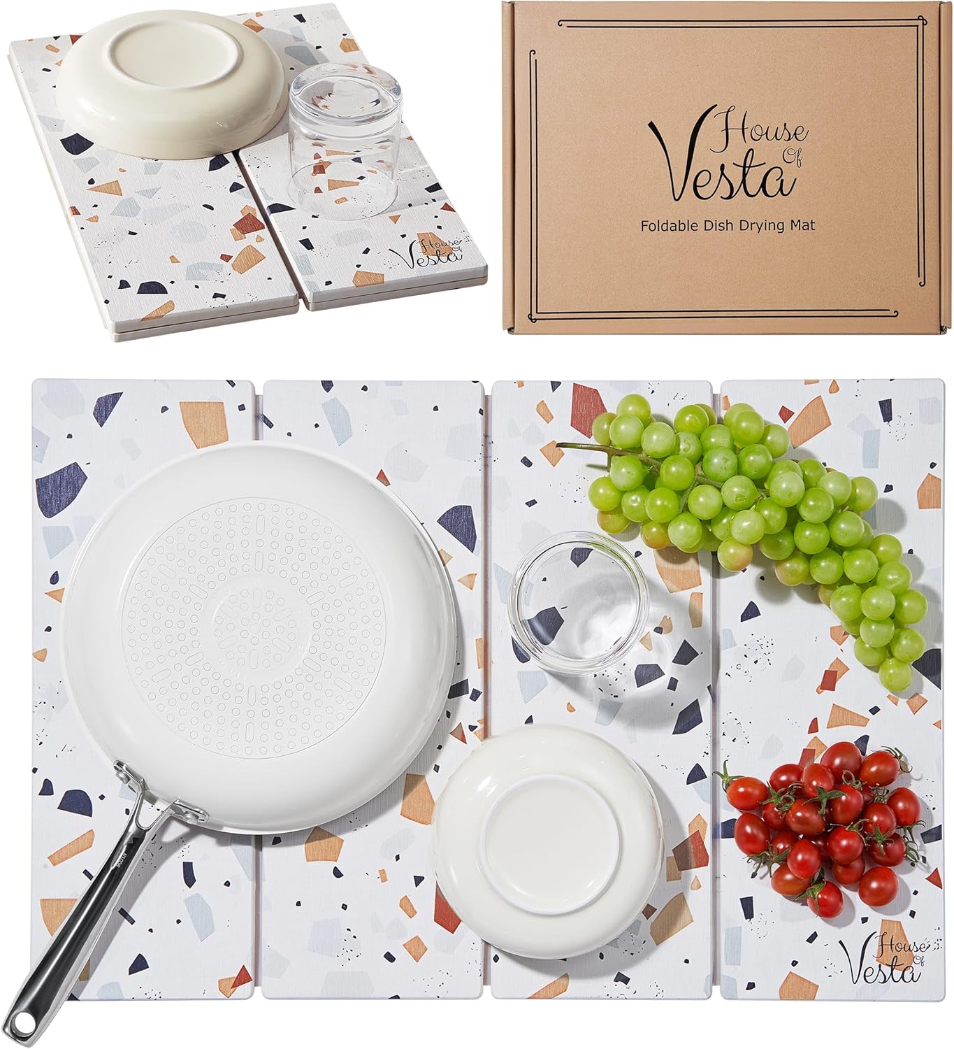 Diatomaceous Dish Drying Stone Mat - Image 2