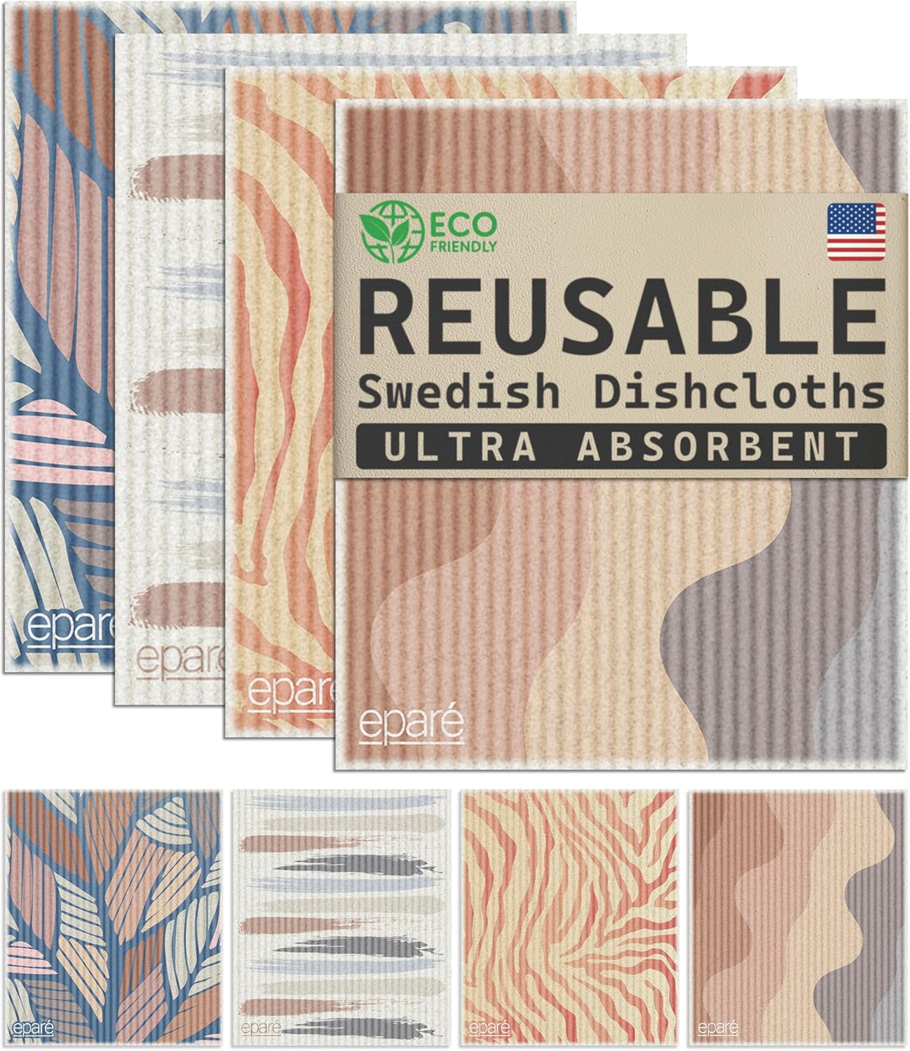 Eparé Absorbent Swedish Dish Cloths - Image 2
