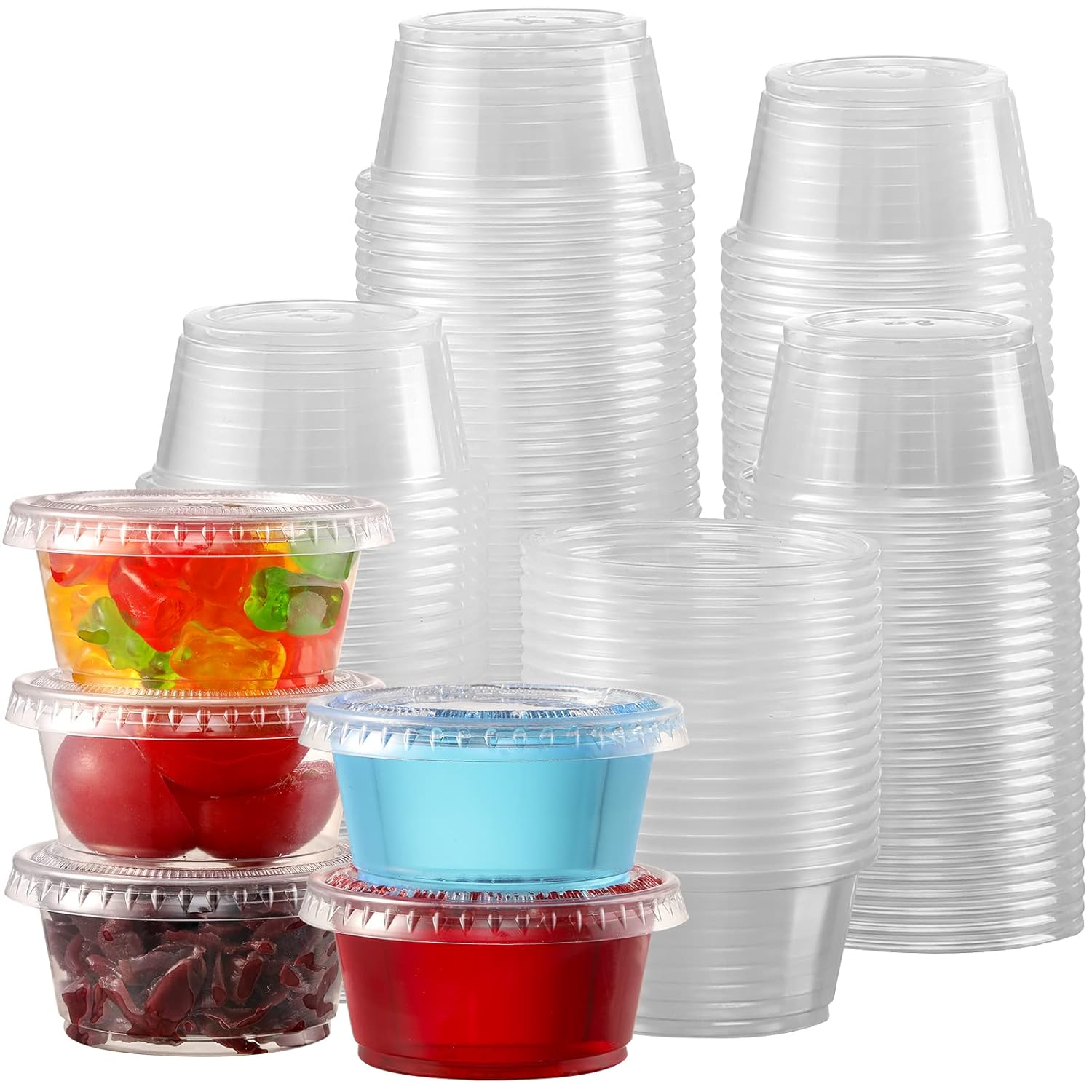 Jello Shot Cups with Lids - Image 2