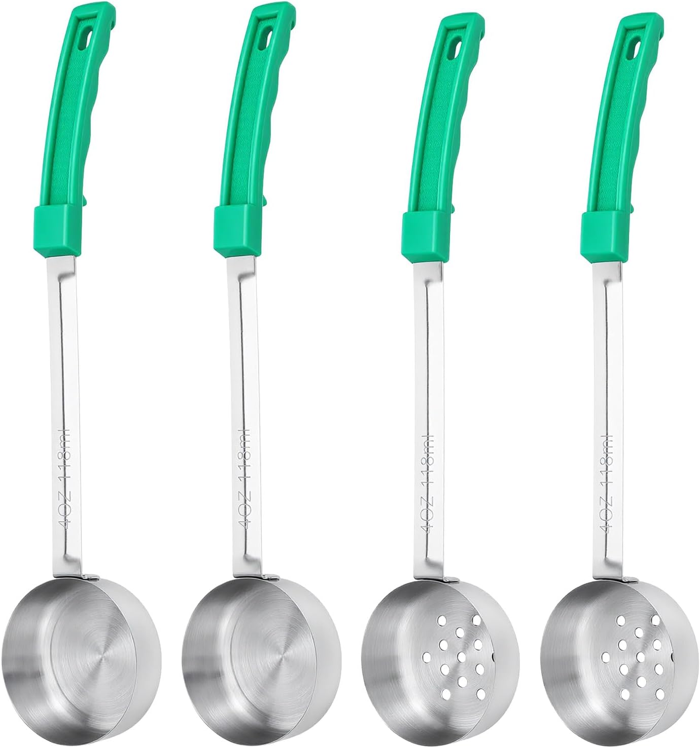 Stainless Steel Portion Control Serving Spoon Set - Image 2