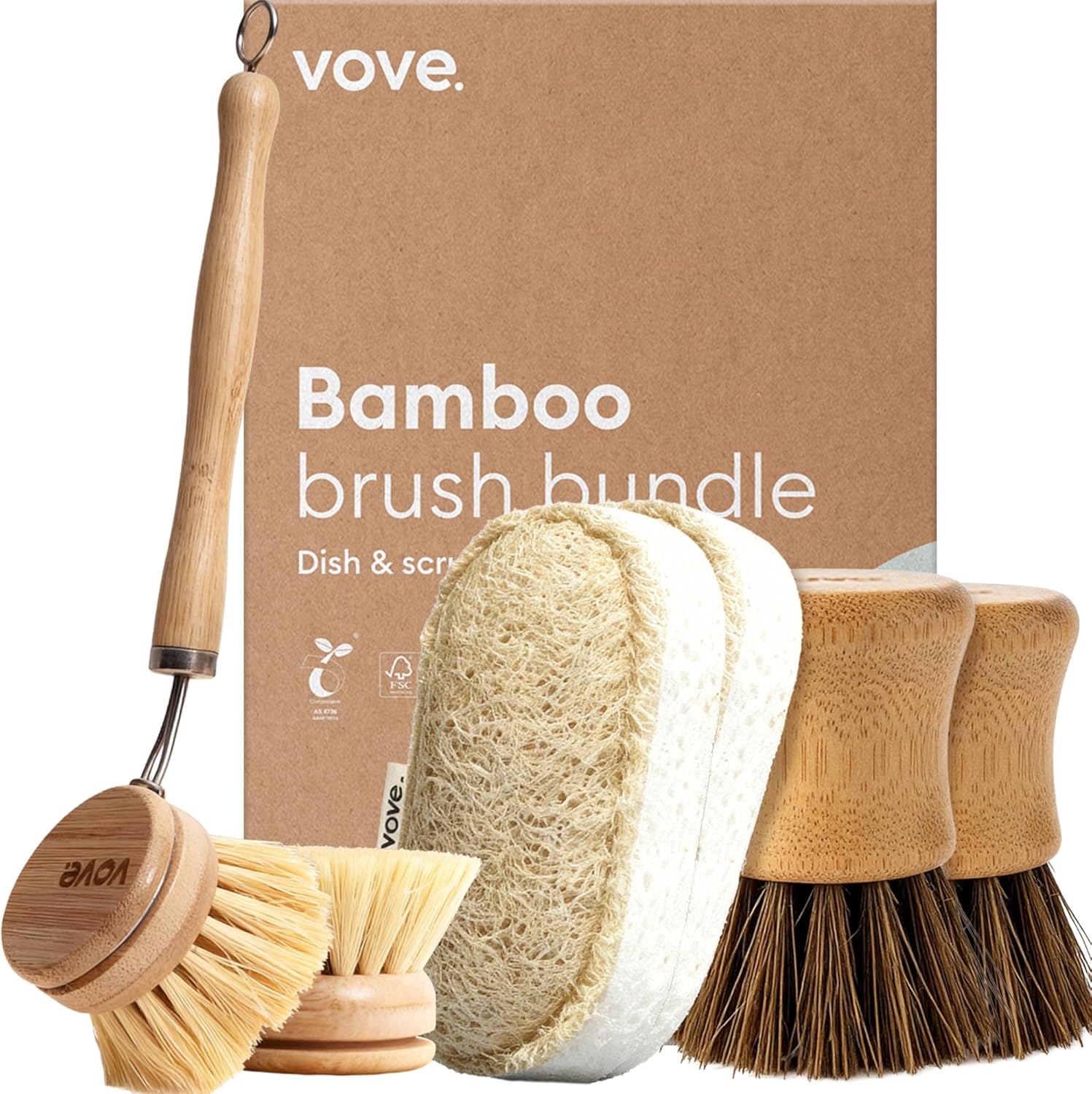 Vove Eco-Friendly Kitchen Cleaning Kit - Image 2